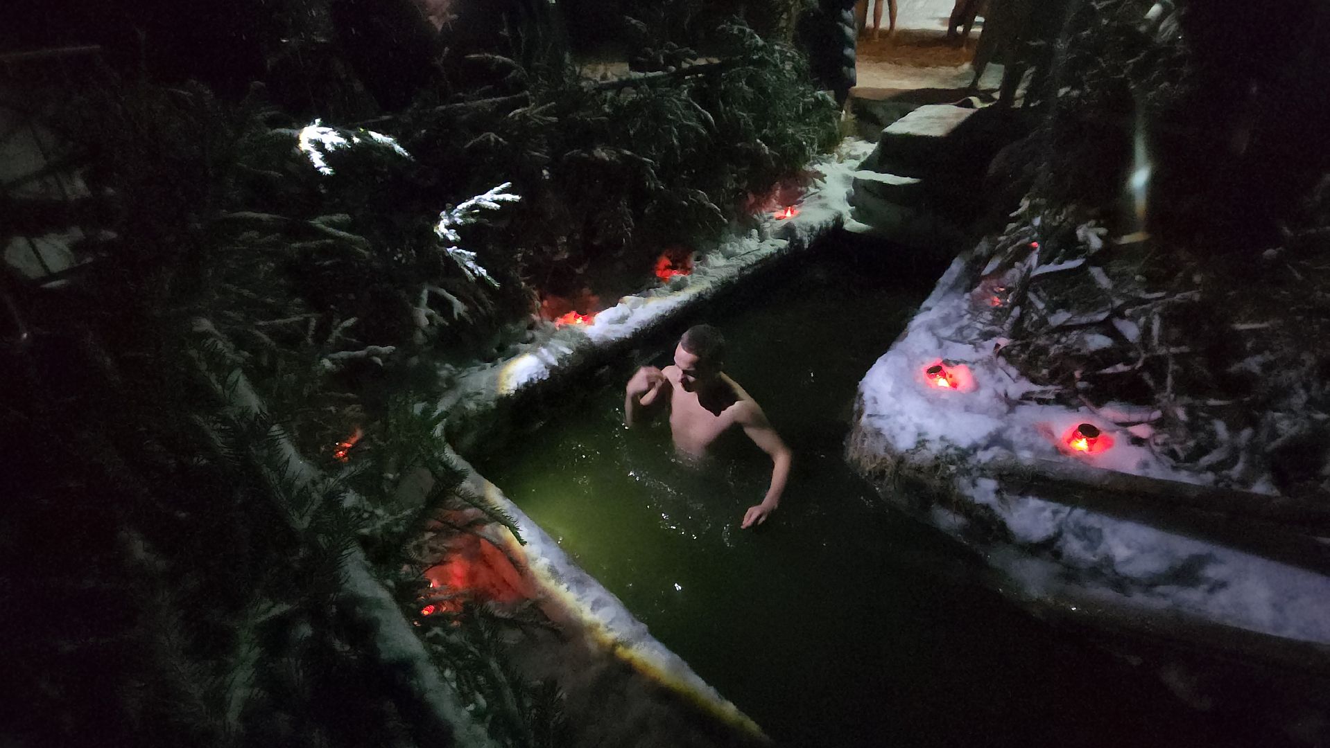 крещение господне, крещенские купания, прорубь, Руза, рузский городской округ, московская область, подмосковье,