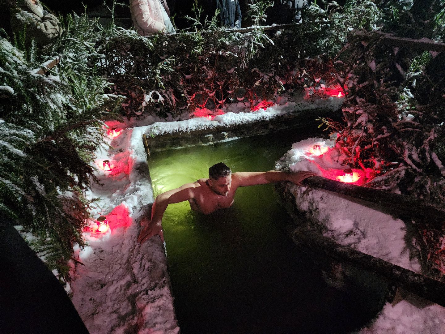 крещение господне, крещенские купания, прорубь, Руза, рузский городской округ, московская область, подмосковье,