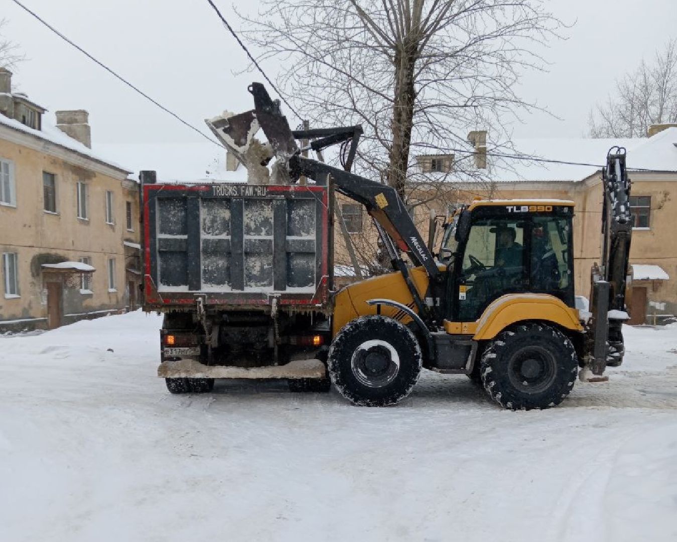 воскресенск, жкх, уборка снега, снегопад, коммунальная техника,