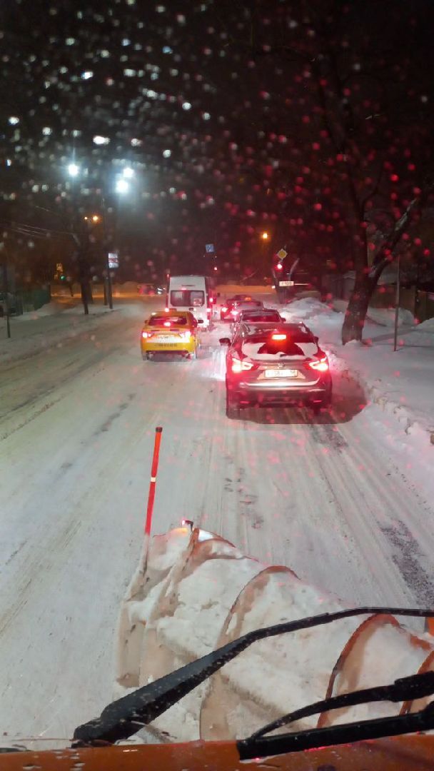 пушкино, снегопад, коммунальная техника, коммунальное предприятие, уборка снега,