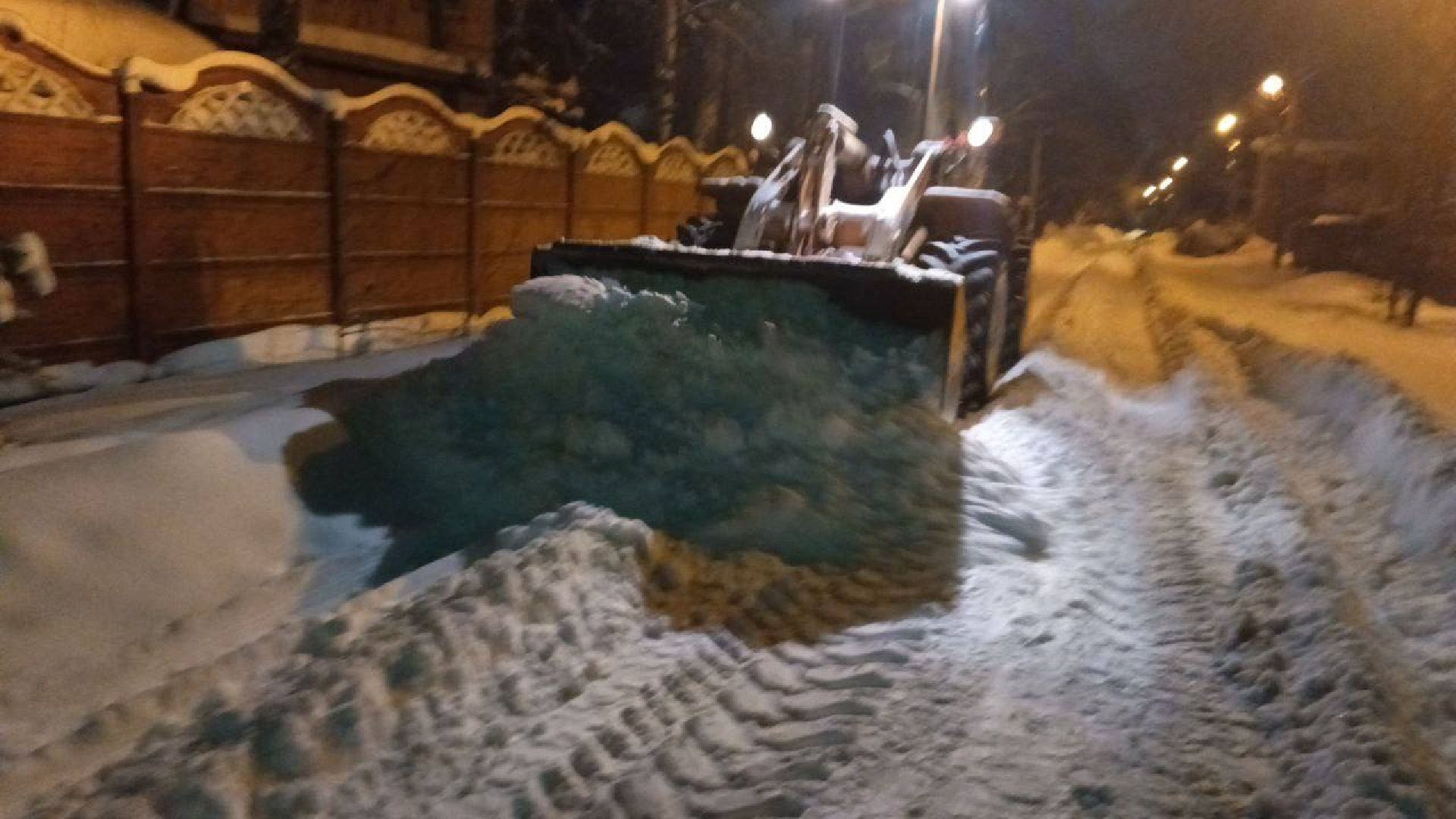 пушкино, снегопад, коммунальная техника, коммунальное предприятие, уборка снега,