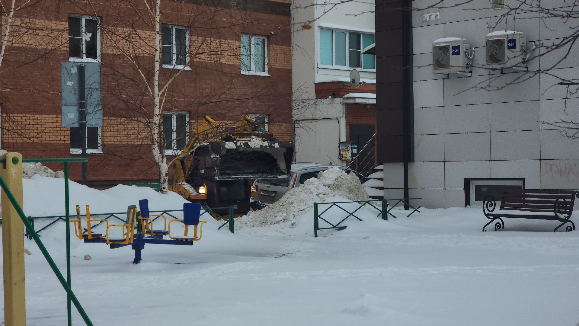 Павловский Посад, городской округ павловский посад, Уборка, Снег, Жкх, Коммунальные службы,