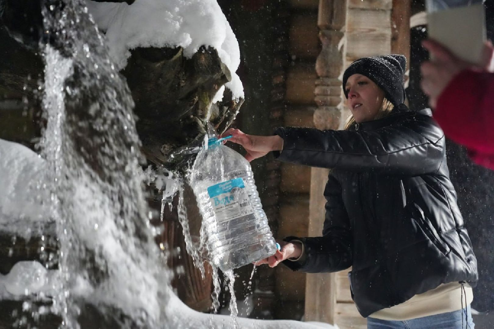 Гремячий ключ, Святой источник, Крещение, Праздник, Сергиево-Посадский городской округ, Сергиев Посад, Крещенские купания,