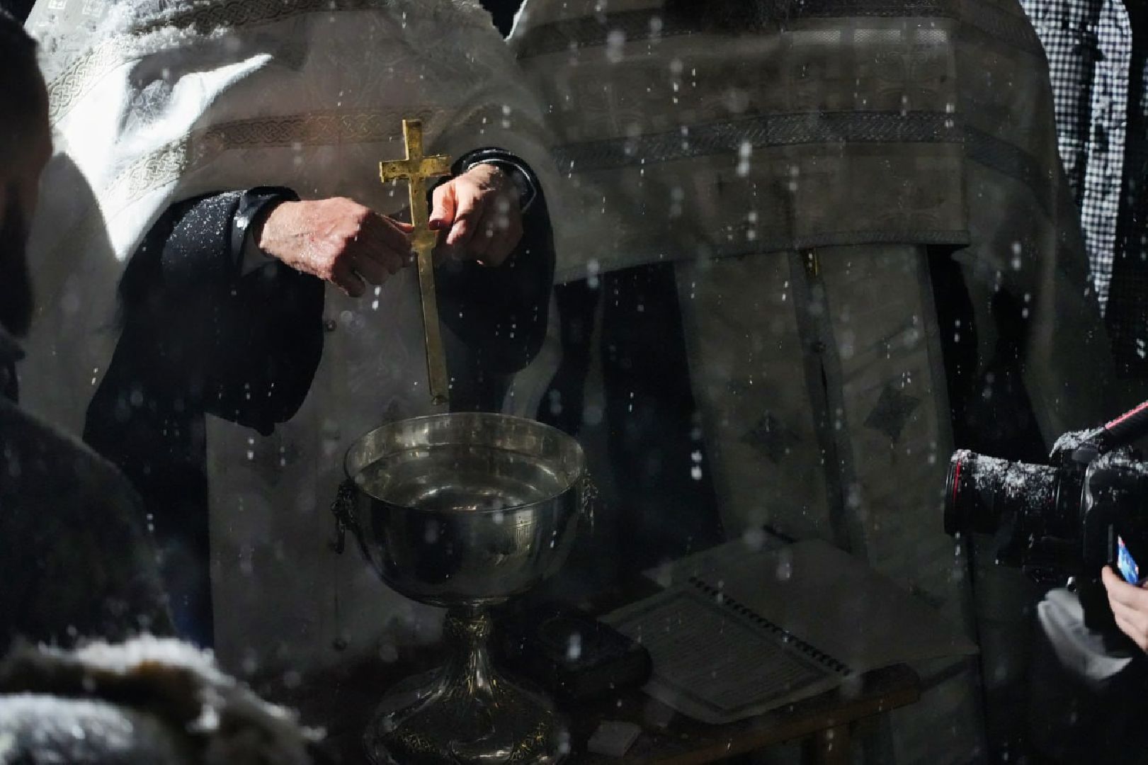 Гремячий ключ, Святой источник, Крещение, Праздник, Сергиево-Посадский городской округ, Сергиев Посад, Крещенские купания,