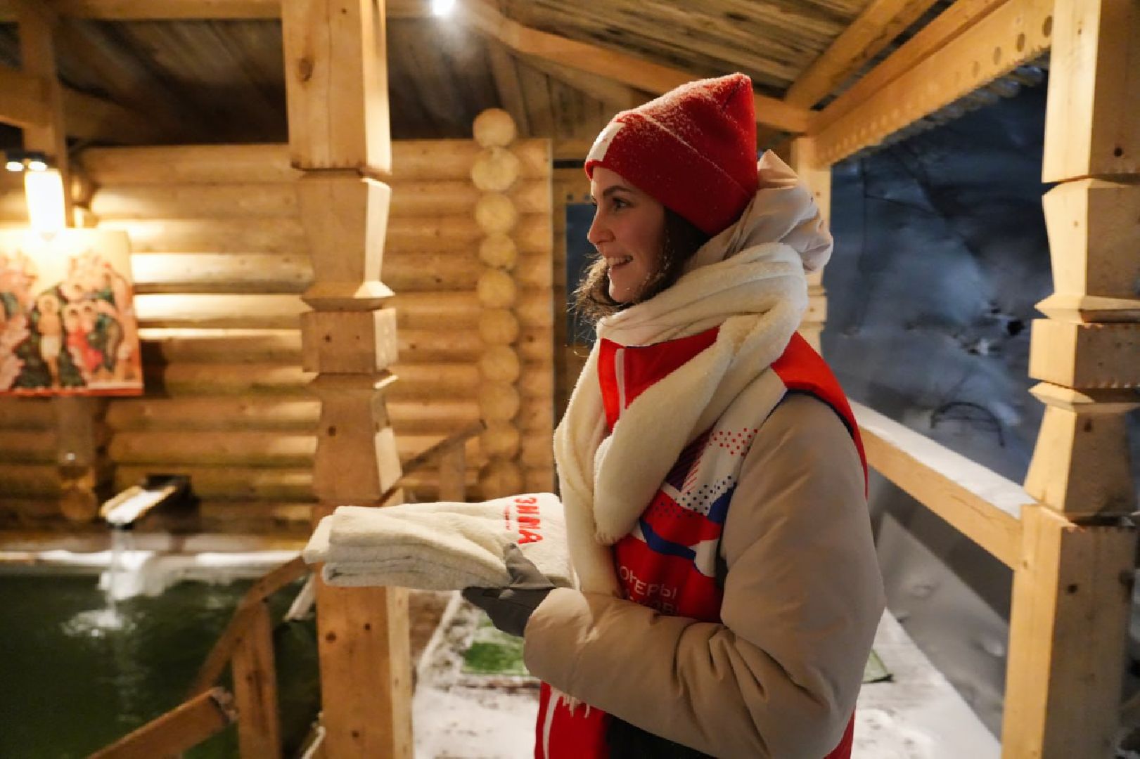 Гремячий ключ, Святой источник, Крещение, Праздник, Сергиево-Посадский городской округ, Сергиев Посад, Крещенские купания,