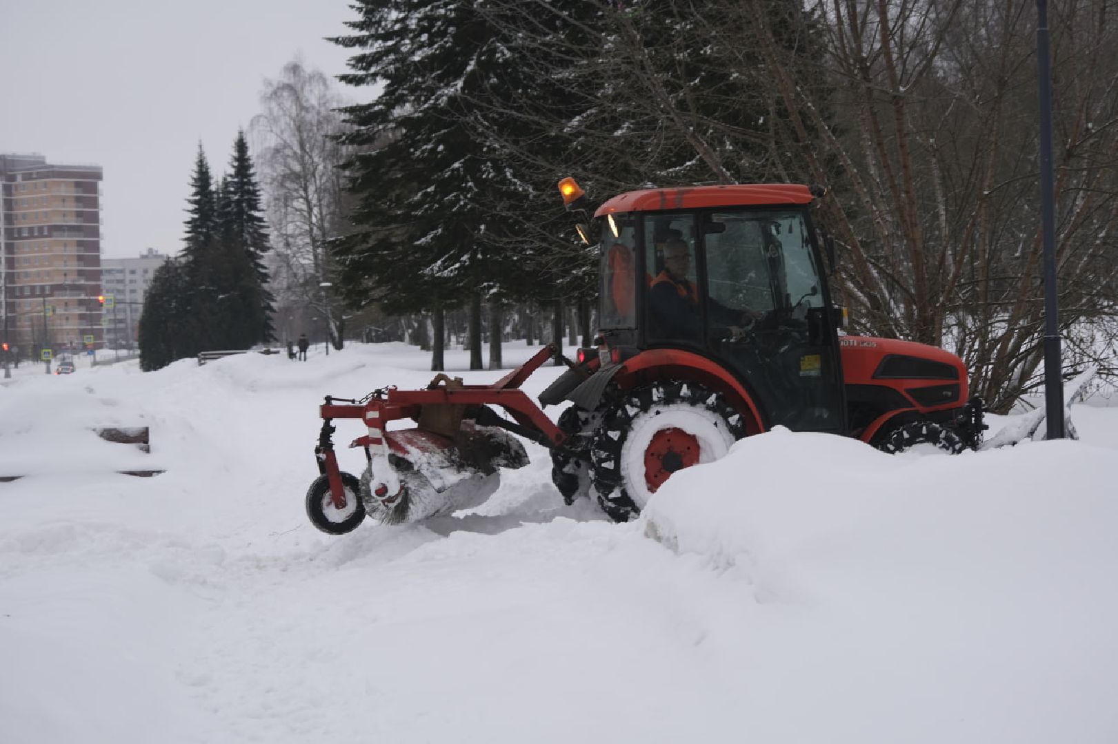 пущино, благоустойство, уборка снега,