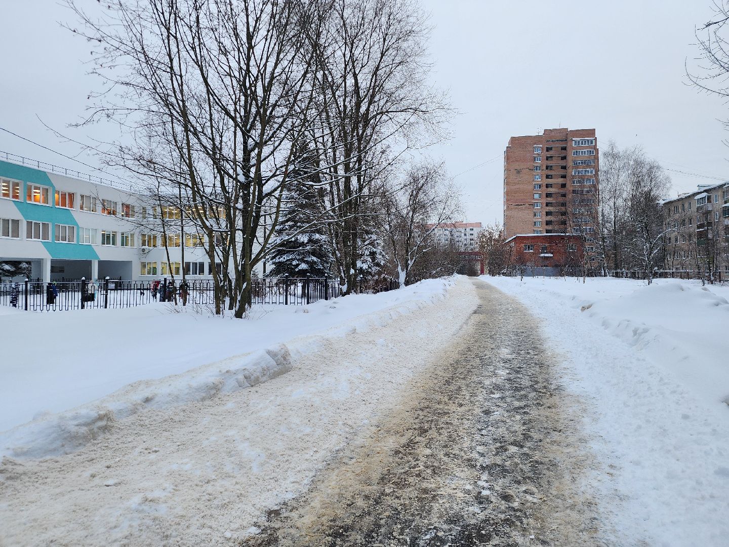 жкх, снегоуборочная техника, снегопад, фрязино, коммунальные службы,