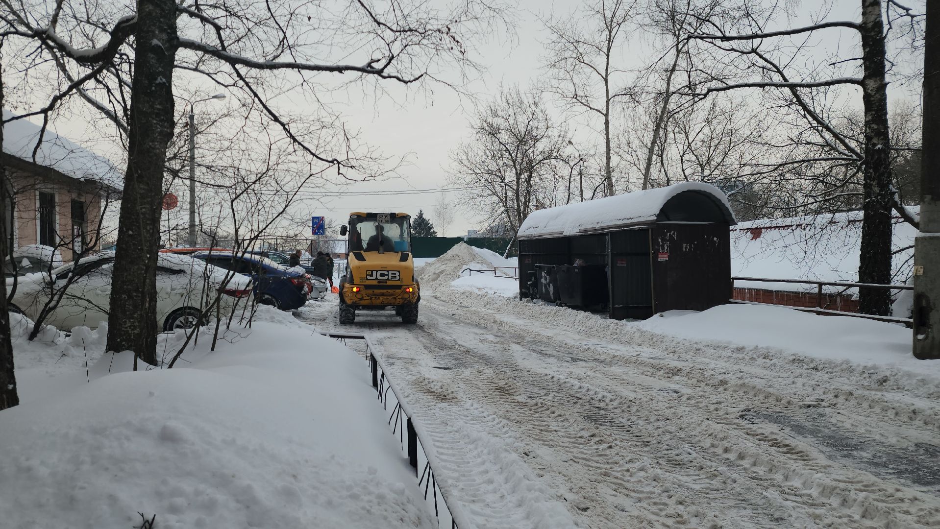 мытищи, жкх, уборка снега, снегопад,