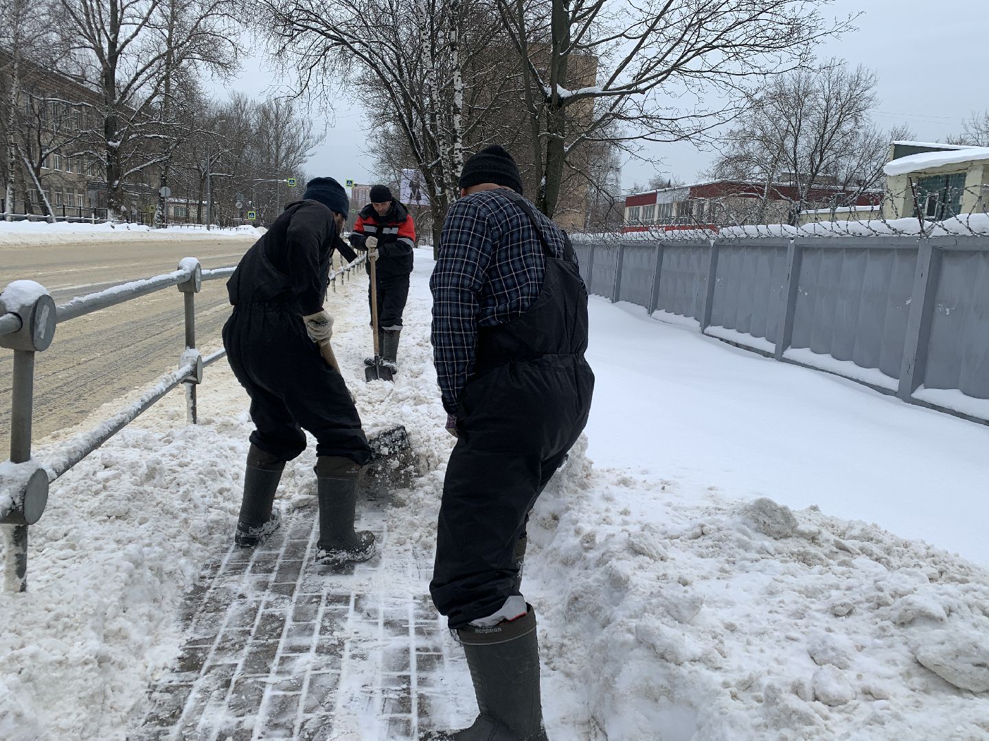 Балашиха, Подмосковье, Дороги, Снегопад, уборка снега,