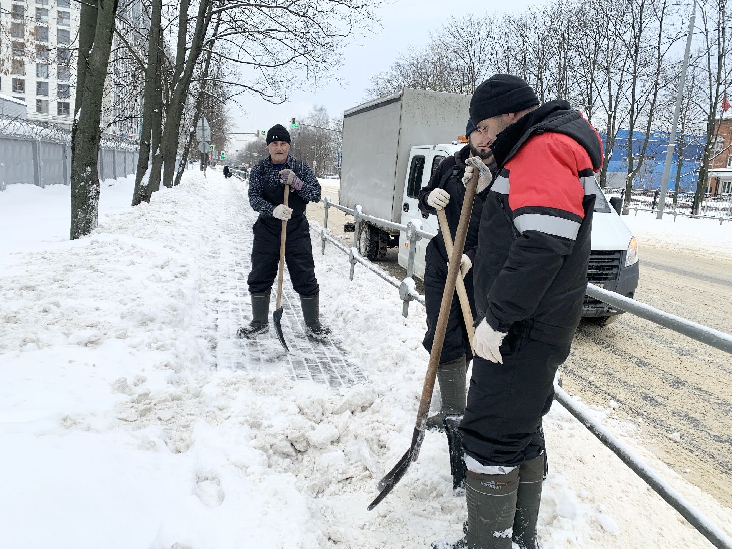 Балашиха, Подмосковье, Дороги, Снегопад, уборка снега,