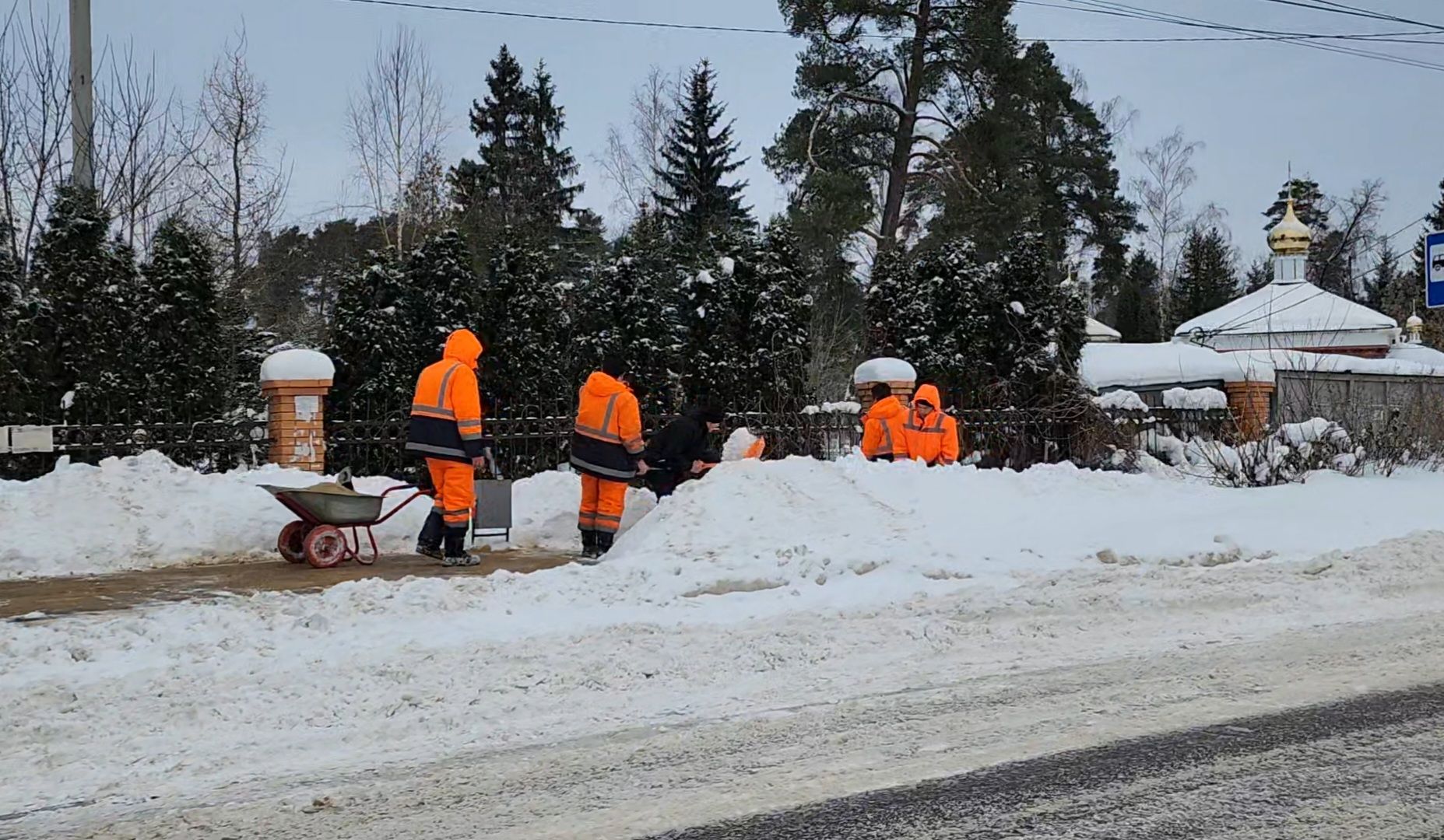 уборка снега, уборка территорий,