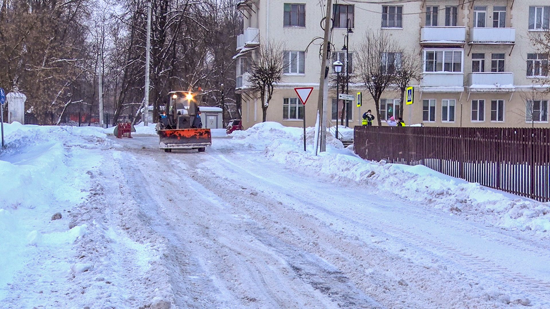 Клин, общество, снег, зима, ЖКХ, уборка снега,
