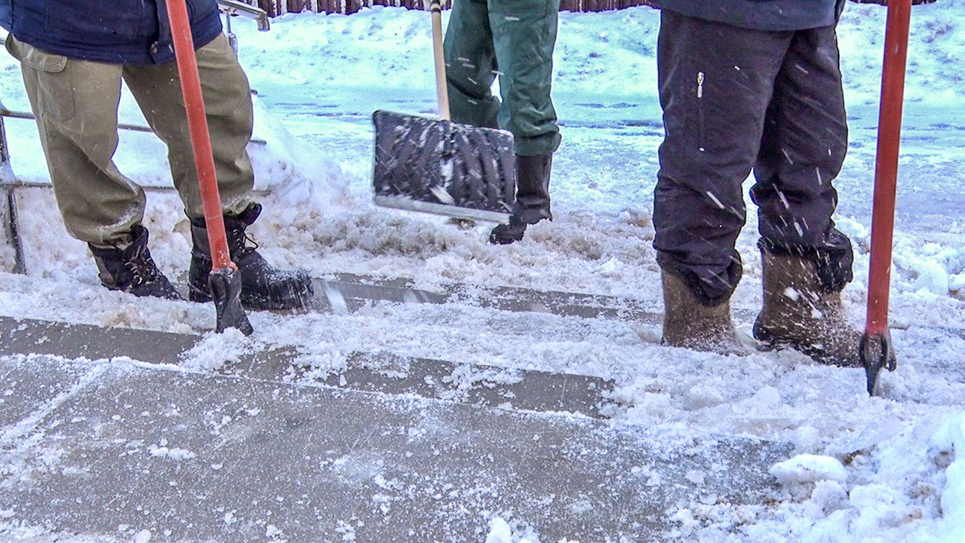 Клин, общество, снег, зима, ЖКХ, уборка снега,