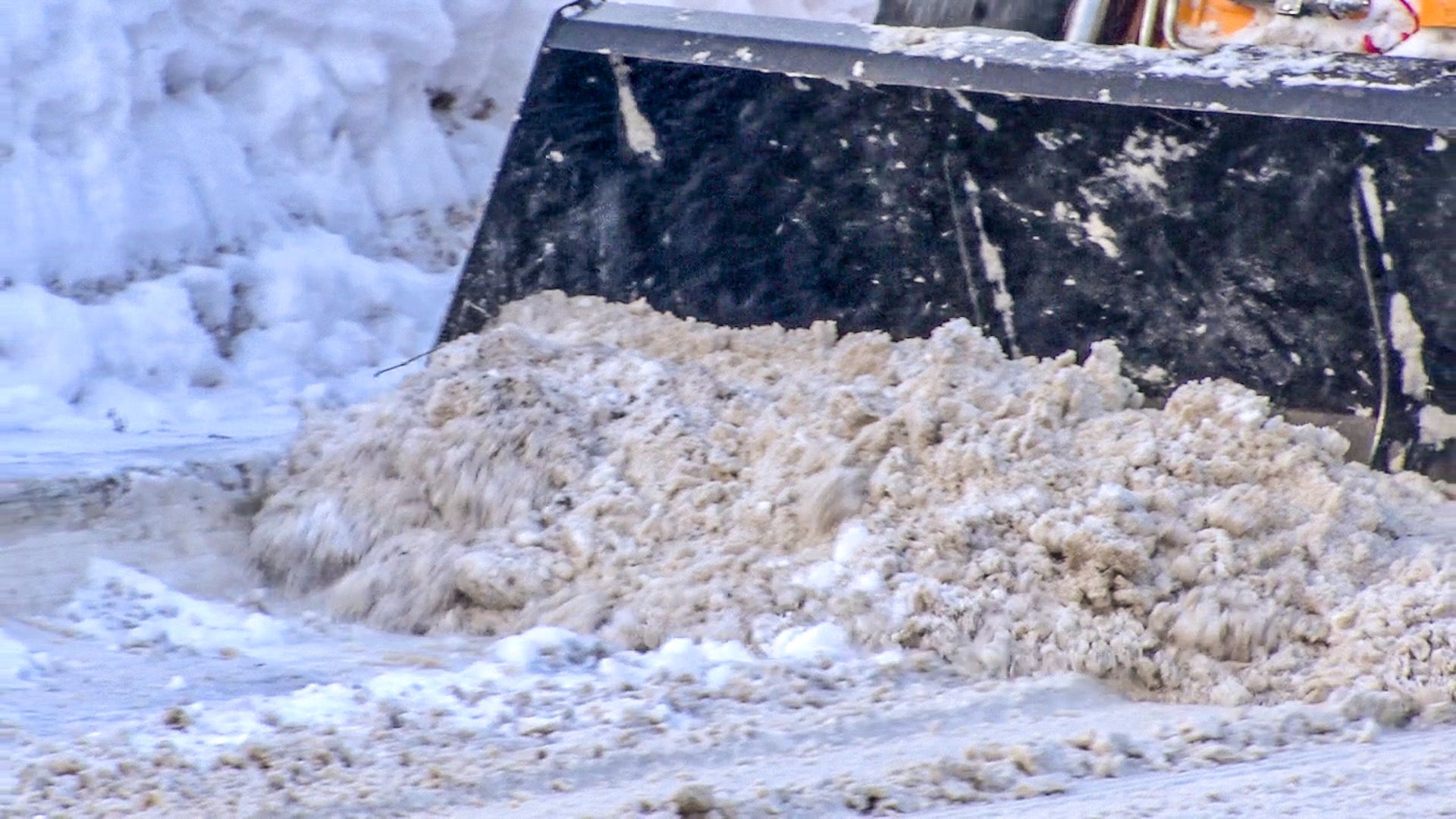 Клин, общество, зима, снег, уборка дорог,