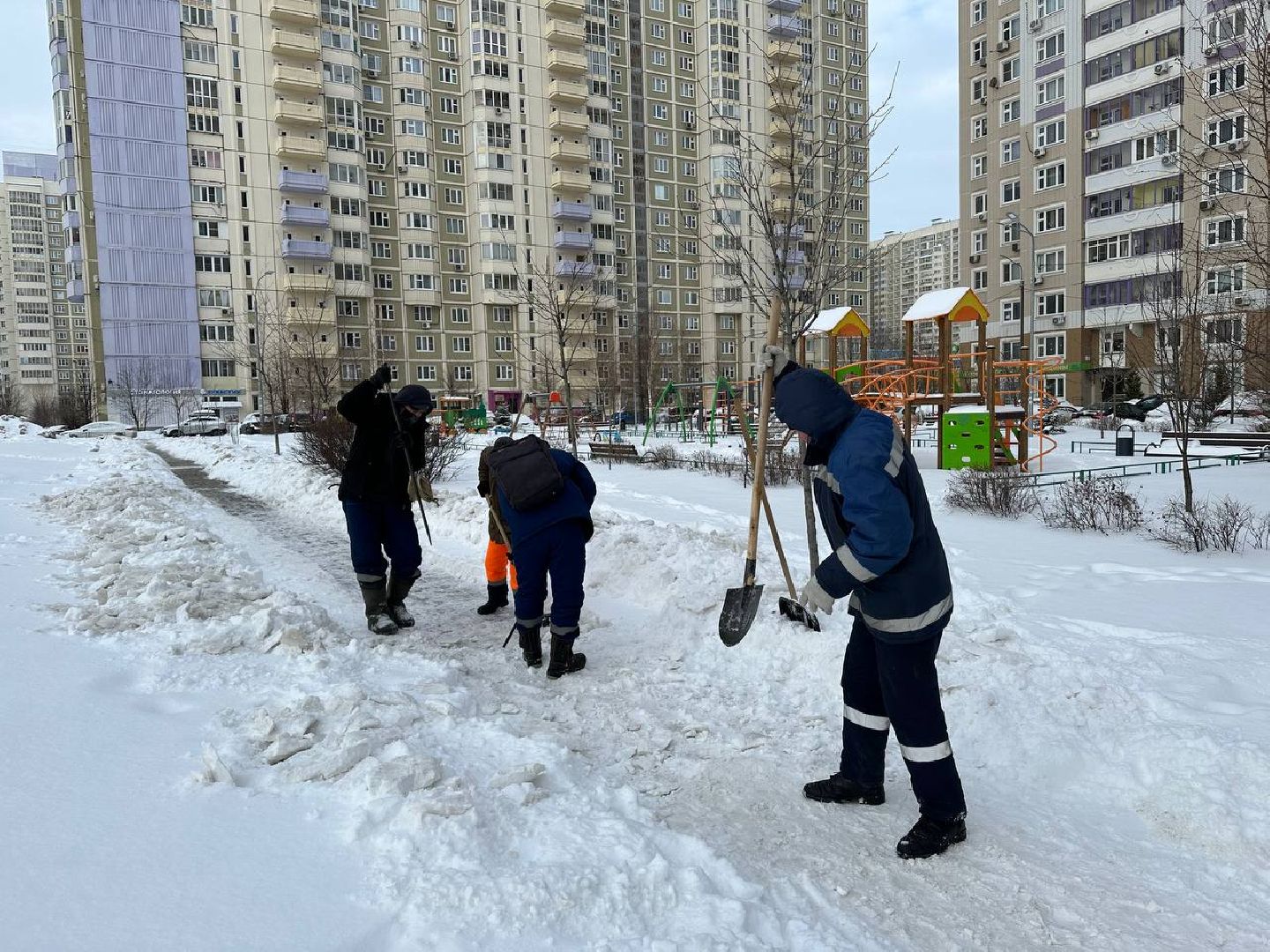 химки, общество, уборка снега,