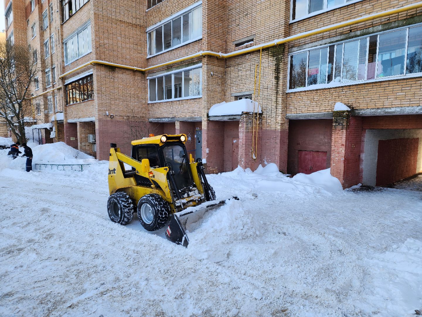 красноармейск, г.о. пушкинский, жкх подмосковья, уборка дворов,
