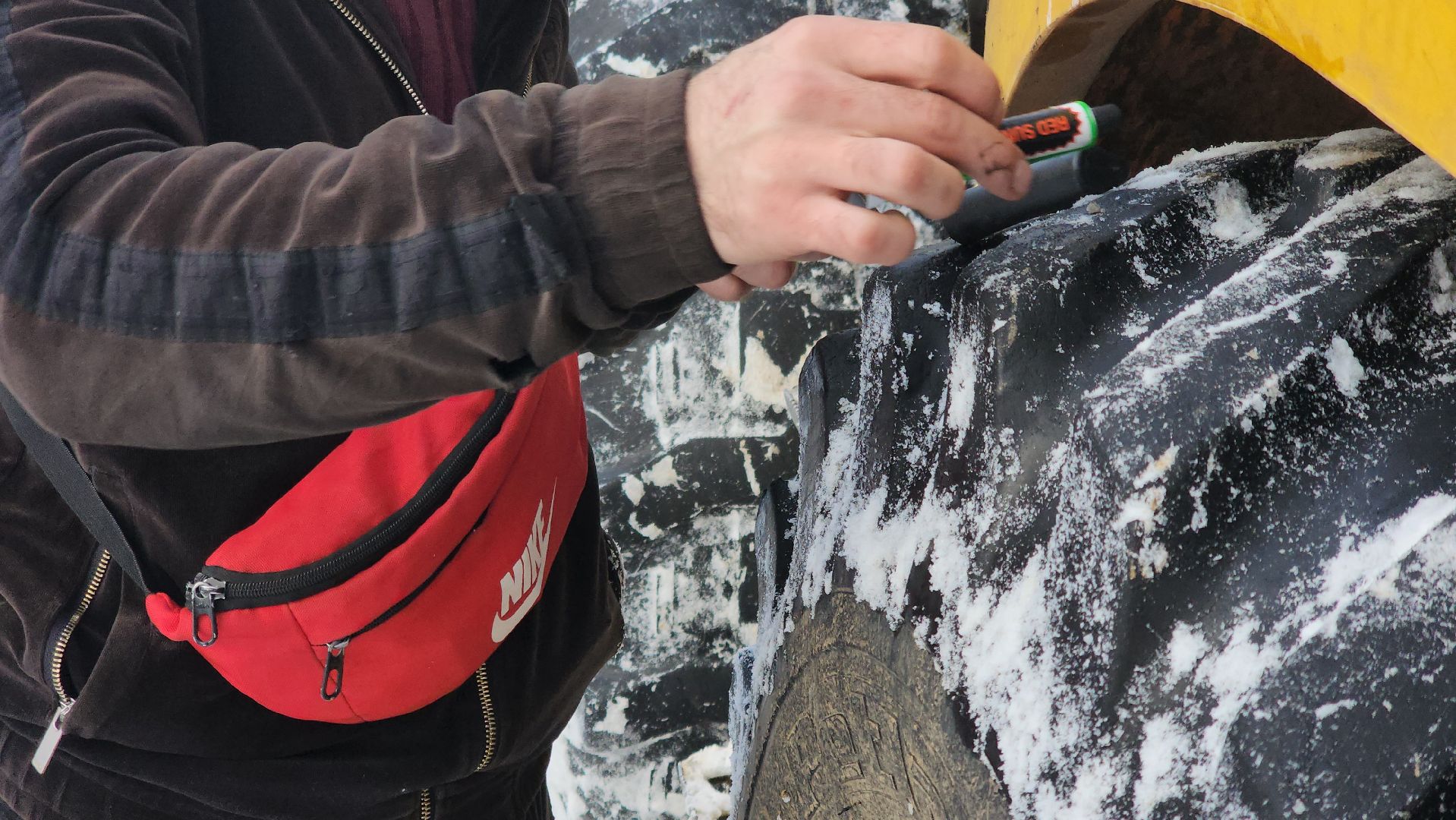 долгопрудный, снегопад, техника, трактор, УК,