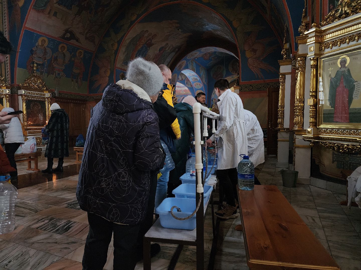 Крещение, Крещение Господне, купель, Ногинск, Богородский городской округ,