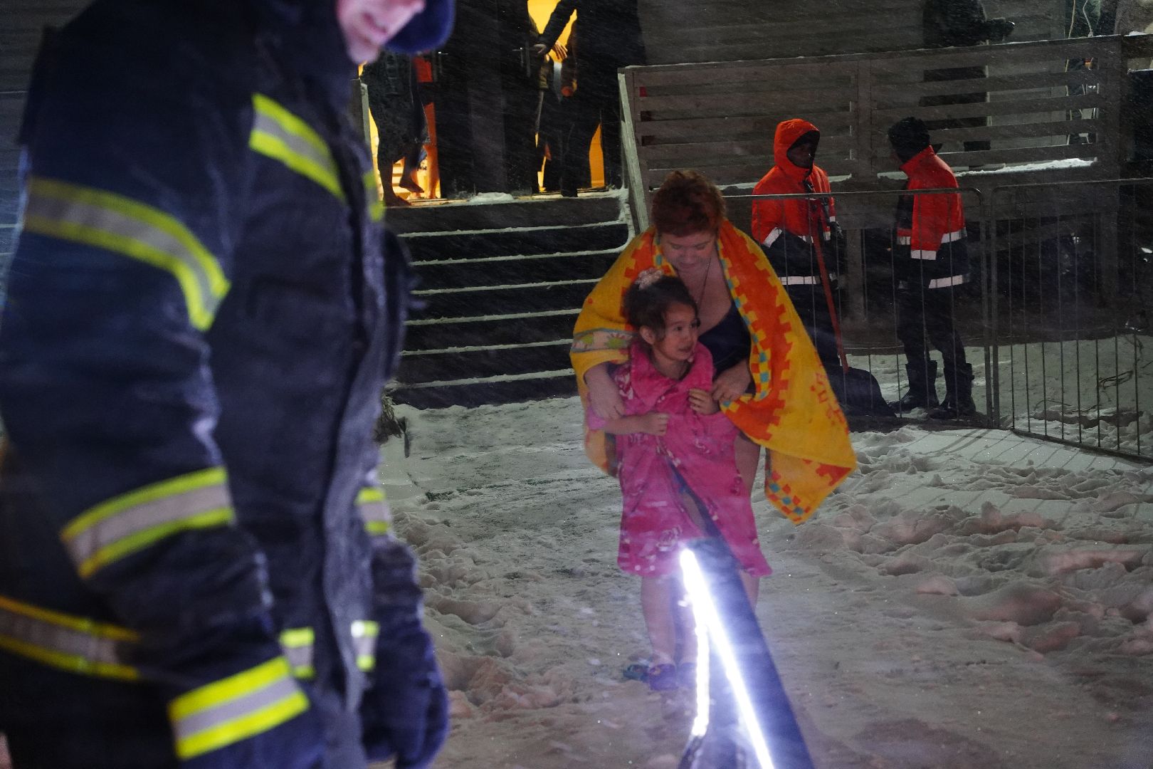 Крещение, Рошаль, Озеро Юбилейное, купель,