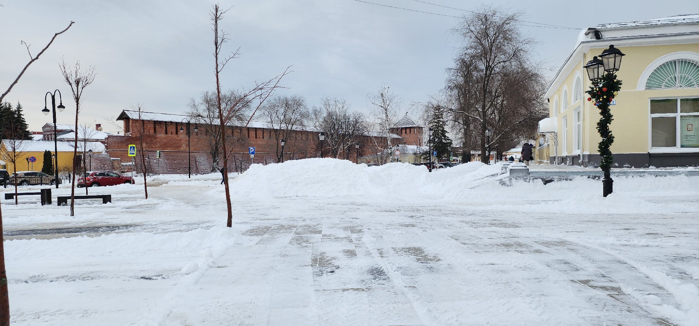 Коломна, жкх, уборка снега, снегопад,