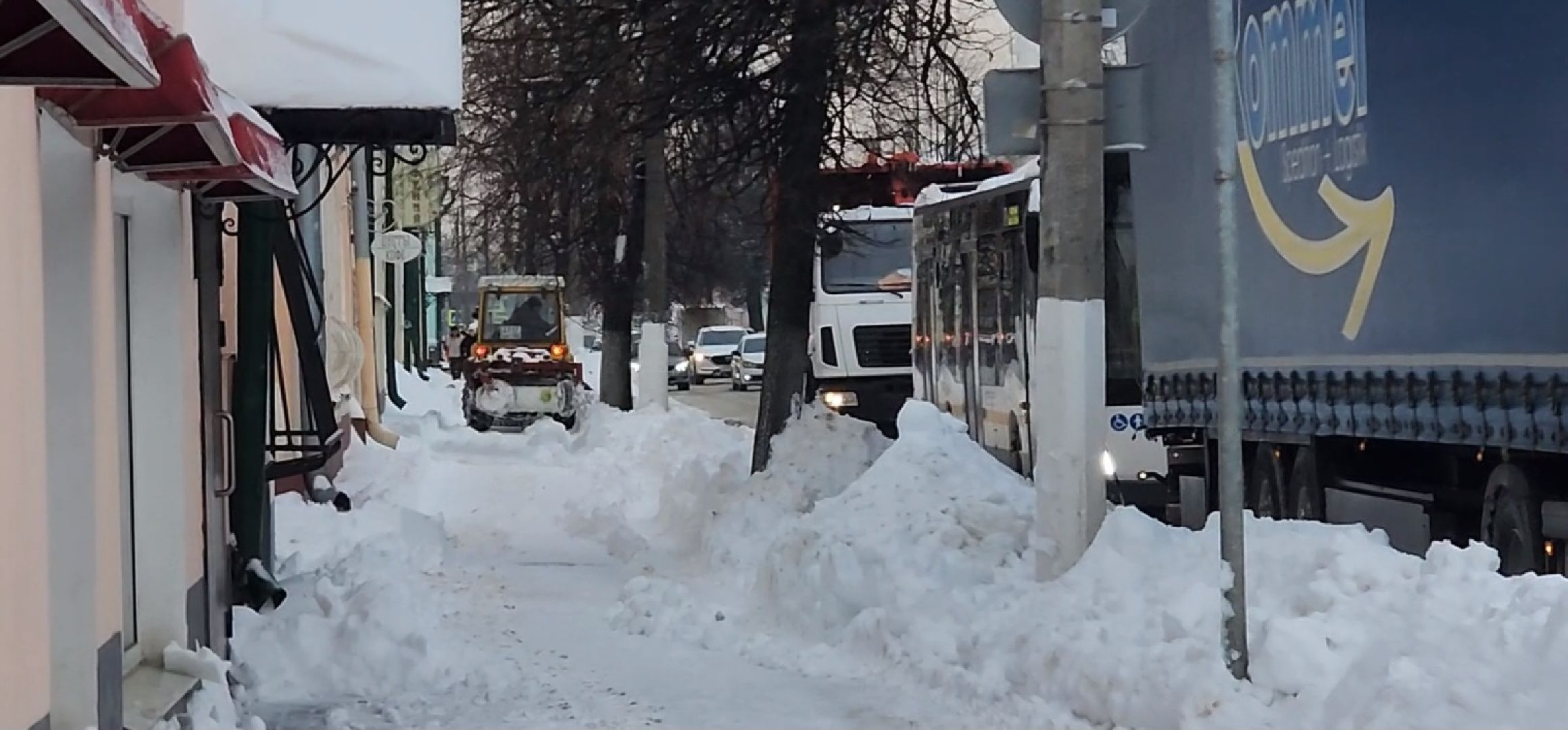 Коломна, жкх, уборка снега, снегопад,