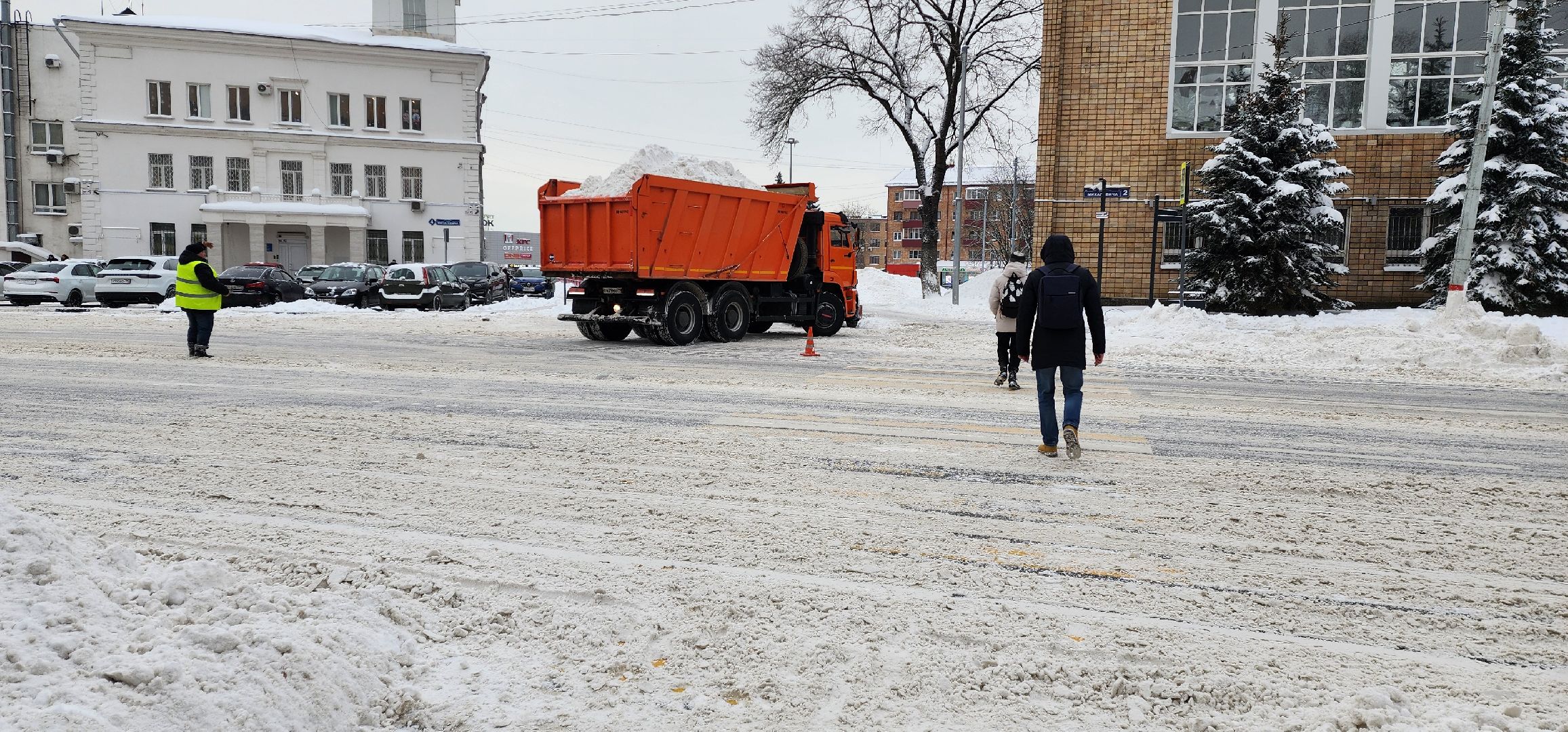 раменское, дороги, уборка снега,