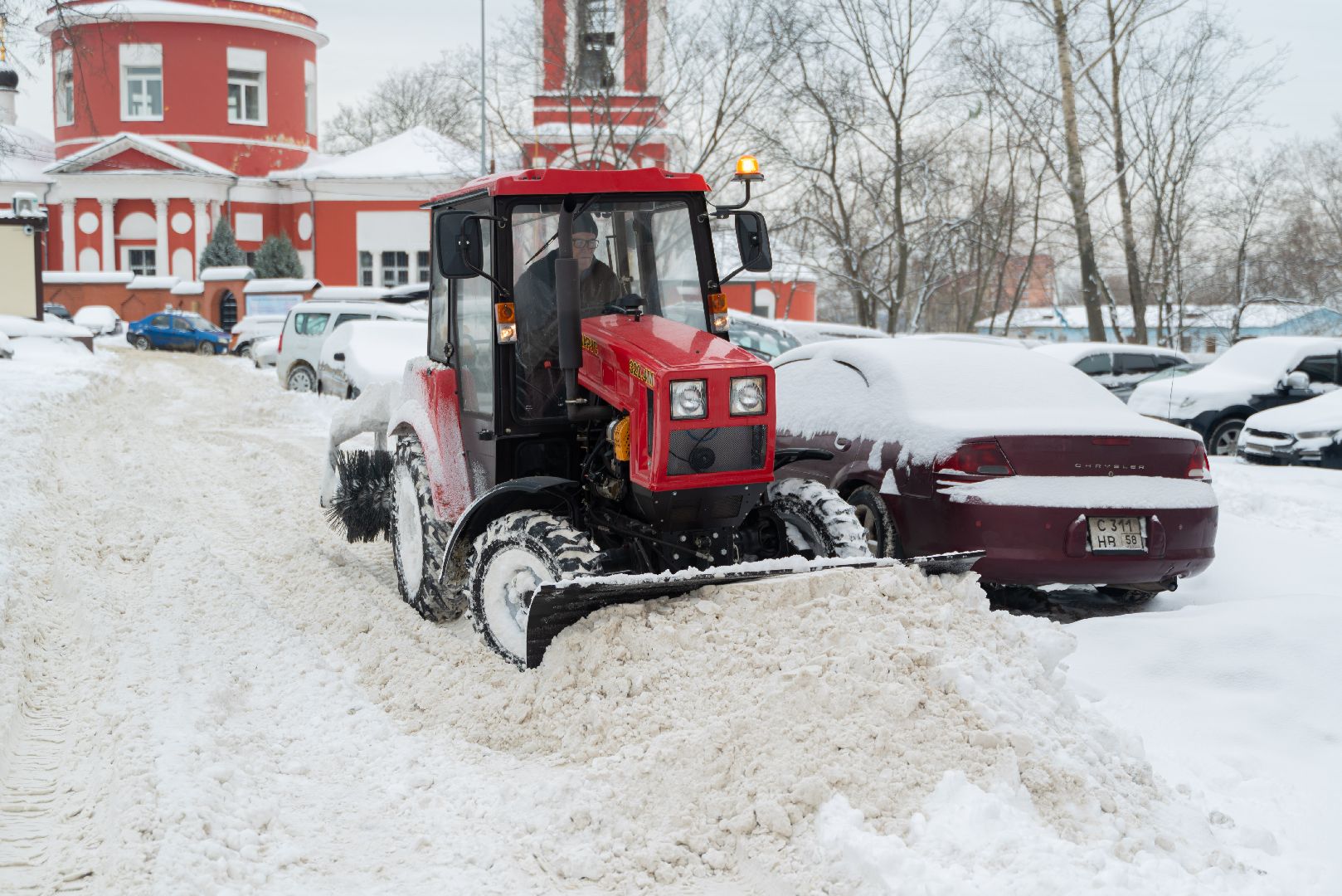 лыткарино, жкх, уборка, снег,