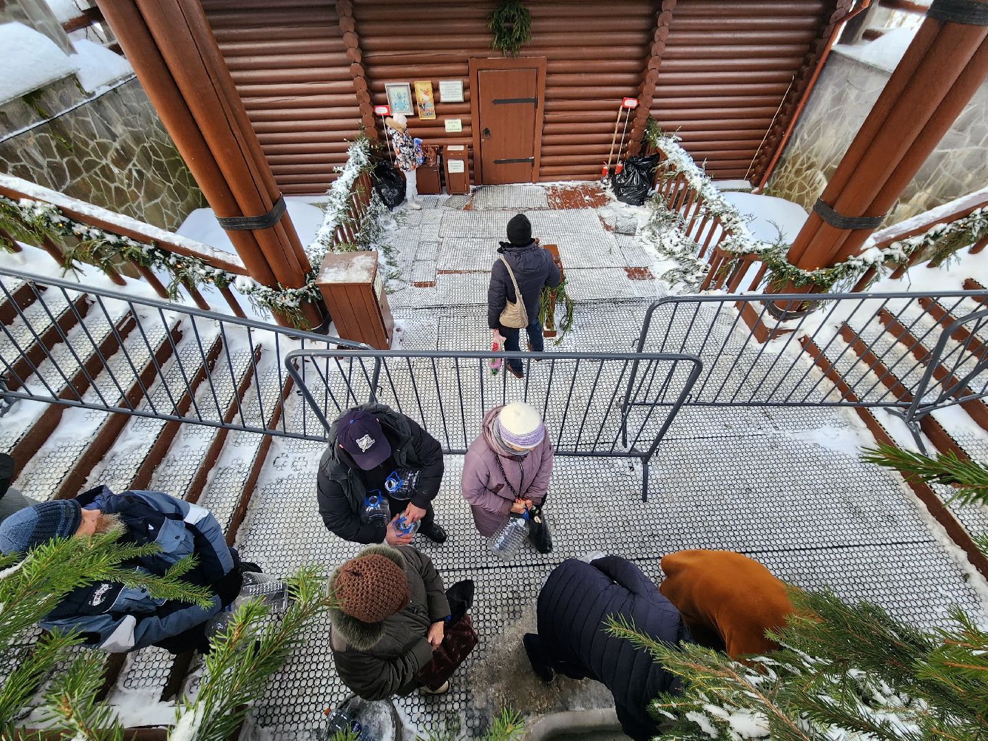 Звенигород, православие, крещение господне, крещенские купания,