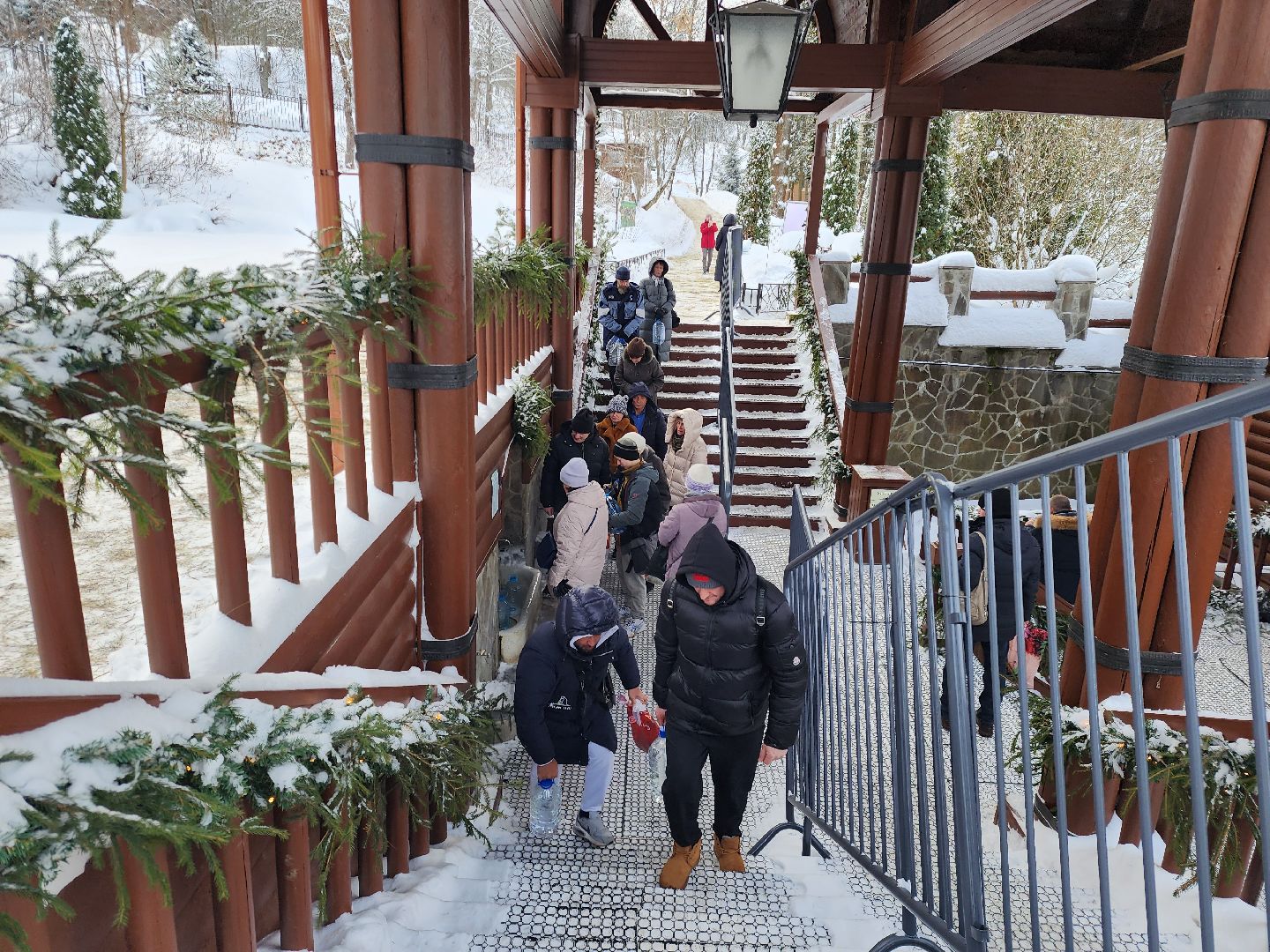 Звенигород, православие, крещение господне, крещенские купания,