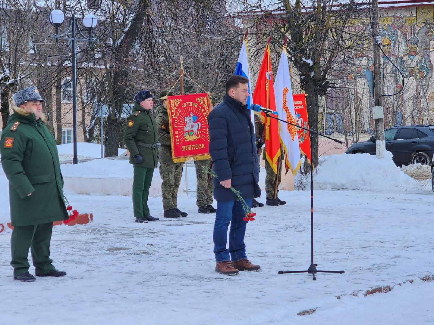 можайск, можайский городской округ, день освобождения, праздник, памятные мероприятия, история, жители, подмосковье, немцы, немецко-фашистские захватчики, Красная армия, оккупация,