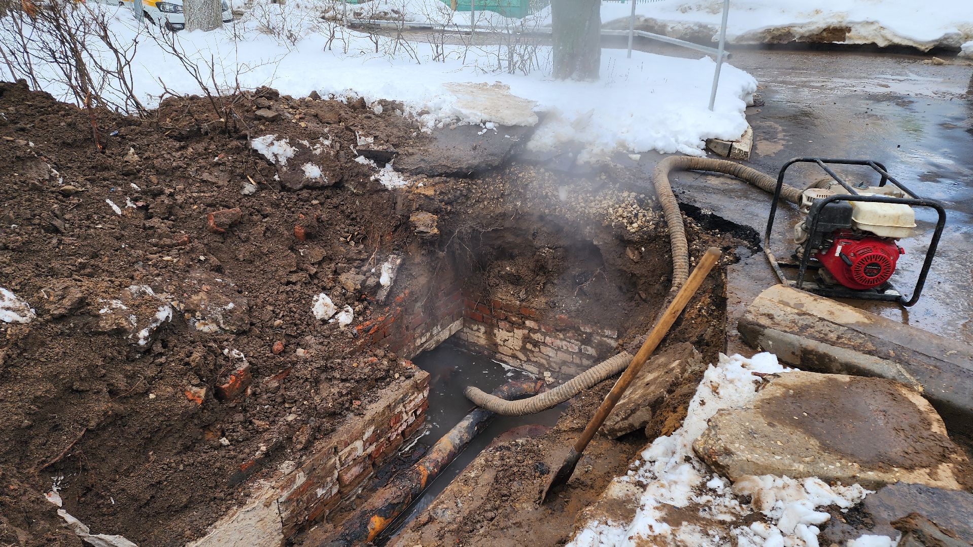 кашира, жкх, отопление, авария на теплосетях, горячая вода, ЧП,