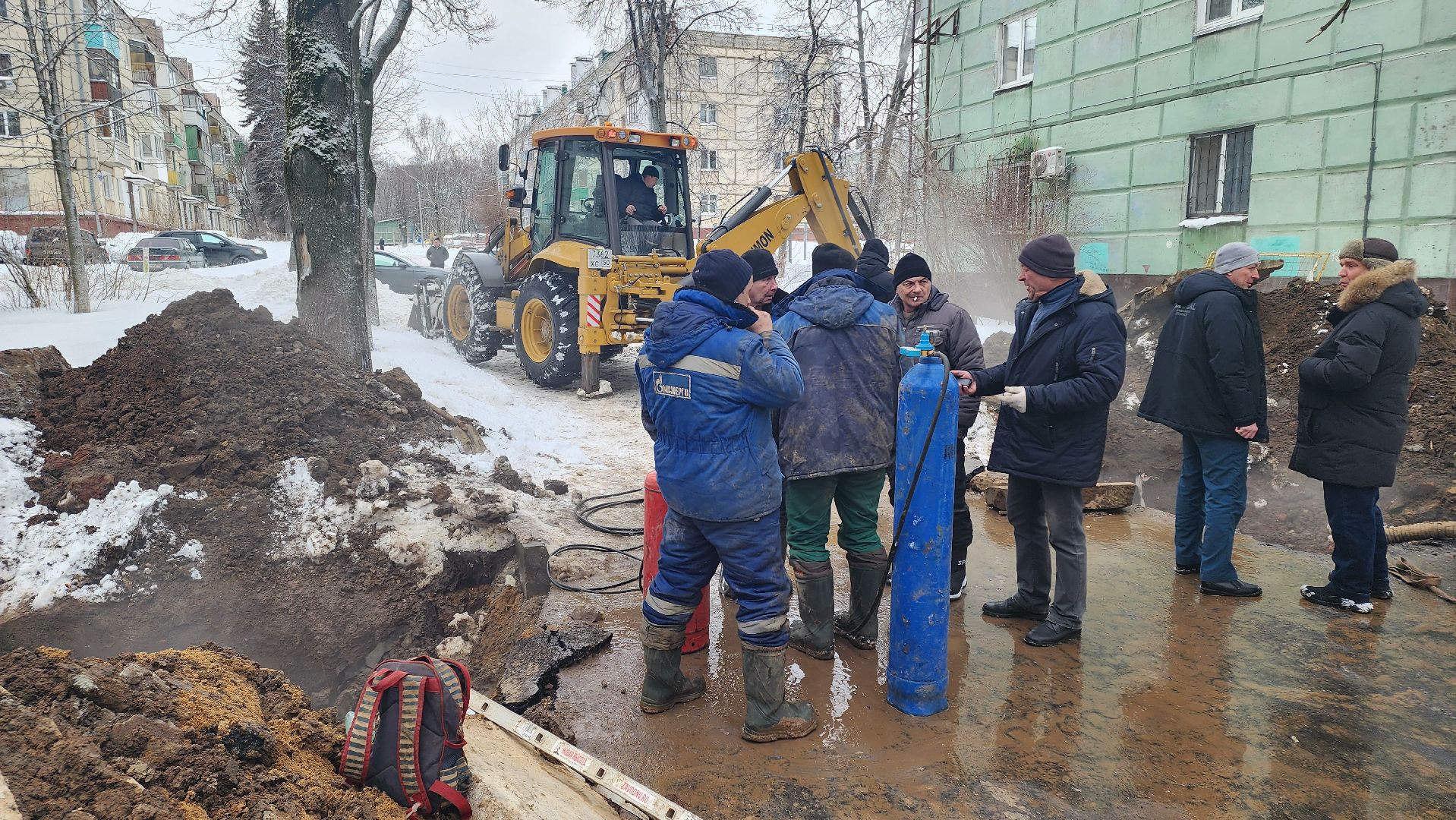 кашира, жкх, отопление, авария на теплосетях, горячая вода, ЧП,