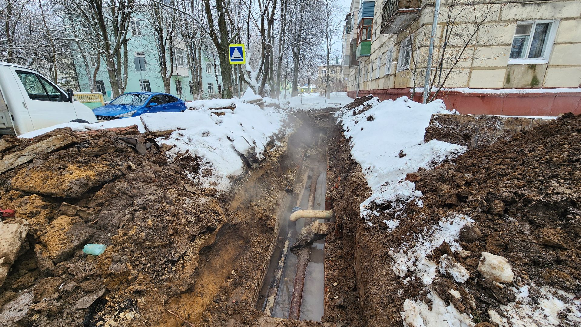 кашира, жкх, отопление, авария на теплосетях, горячая вода, ЧП,