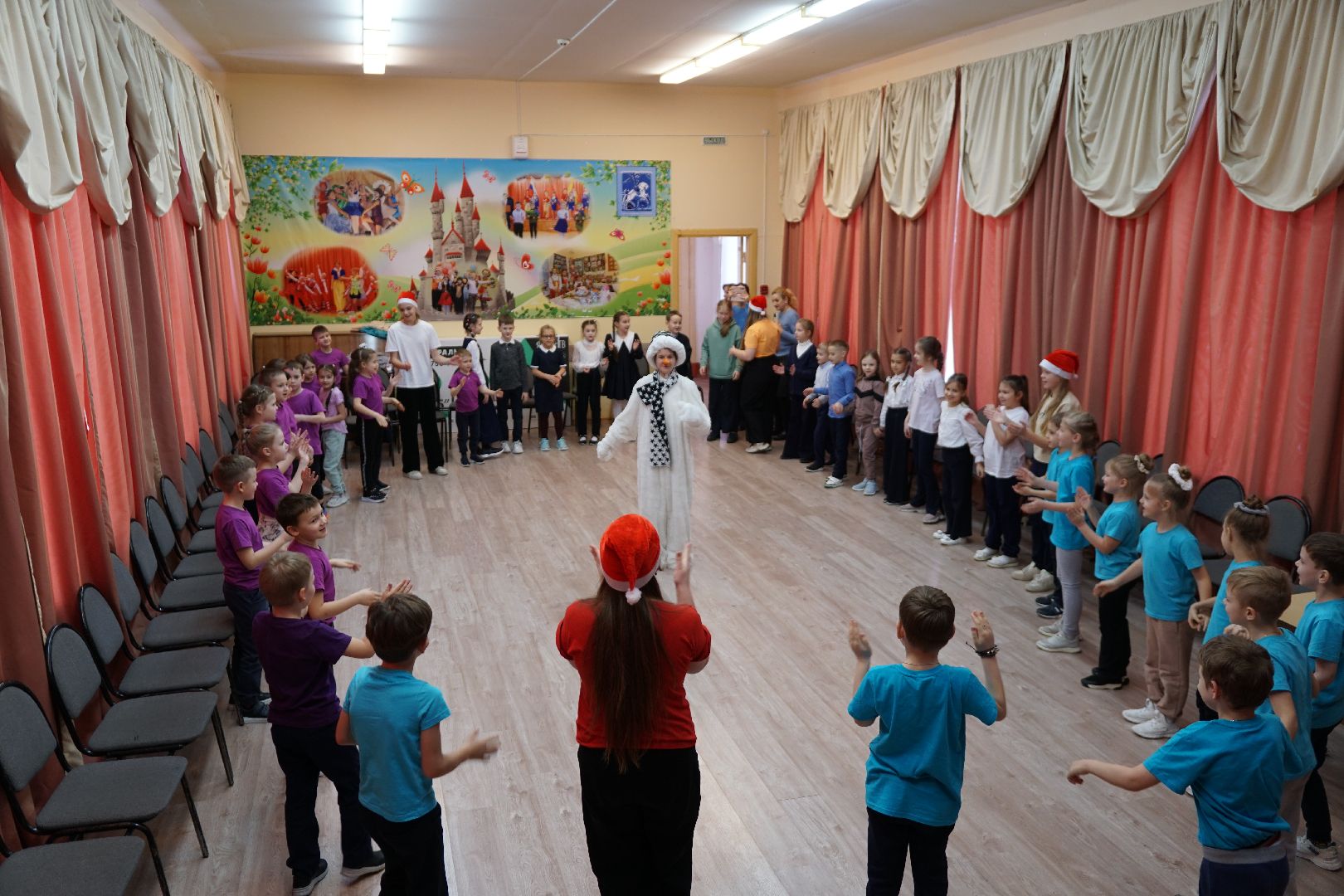 Егорьевск, Дети, школа, снеговик, день снеговика, гимназия, праздник, мероприятие,