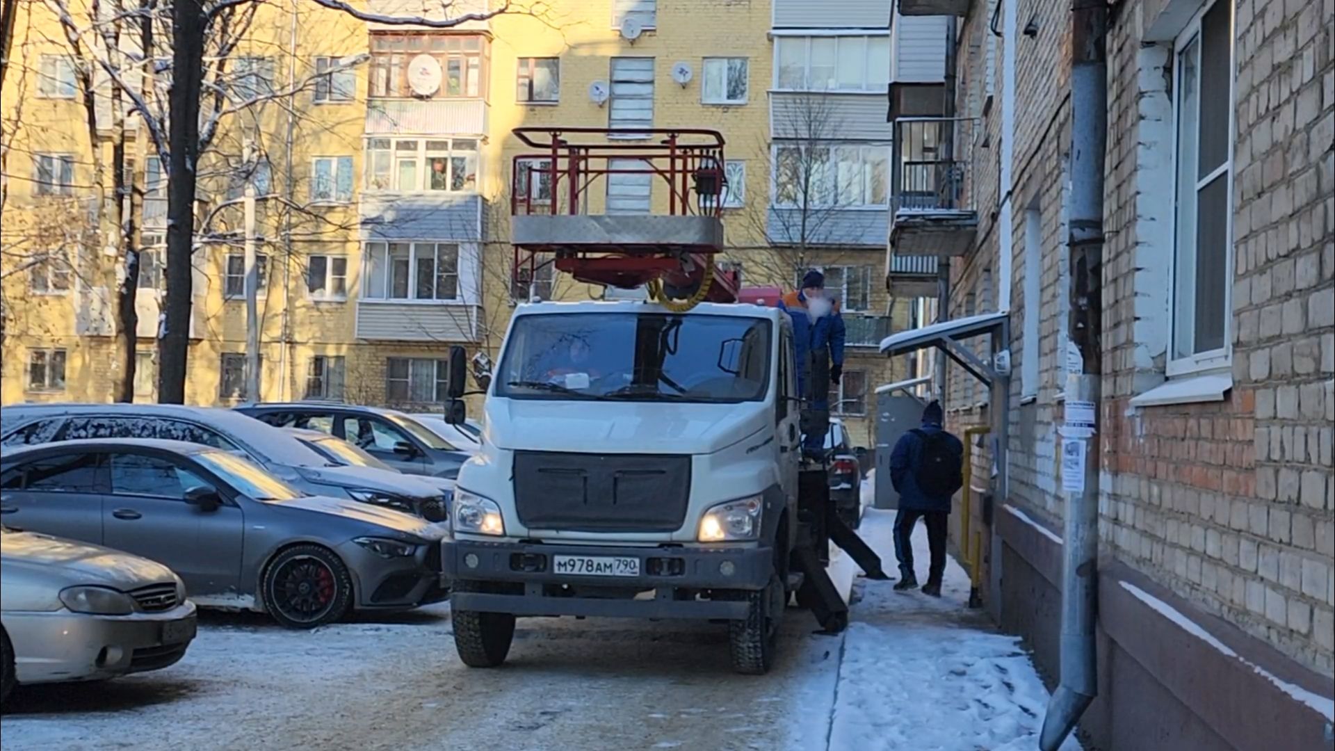 подольск, жкх, авария, климовск,