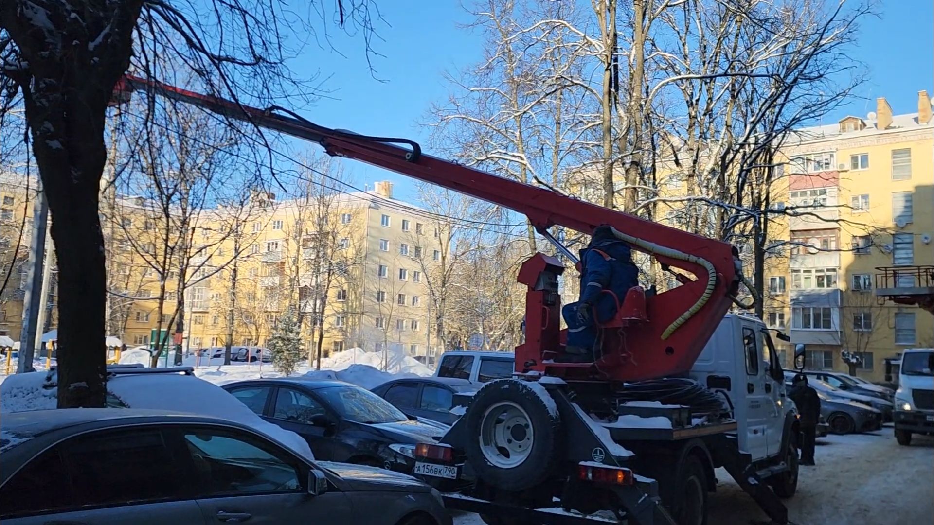 подольск, жкх, авария, климовск,