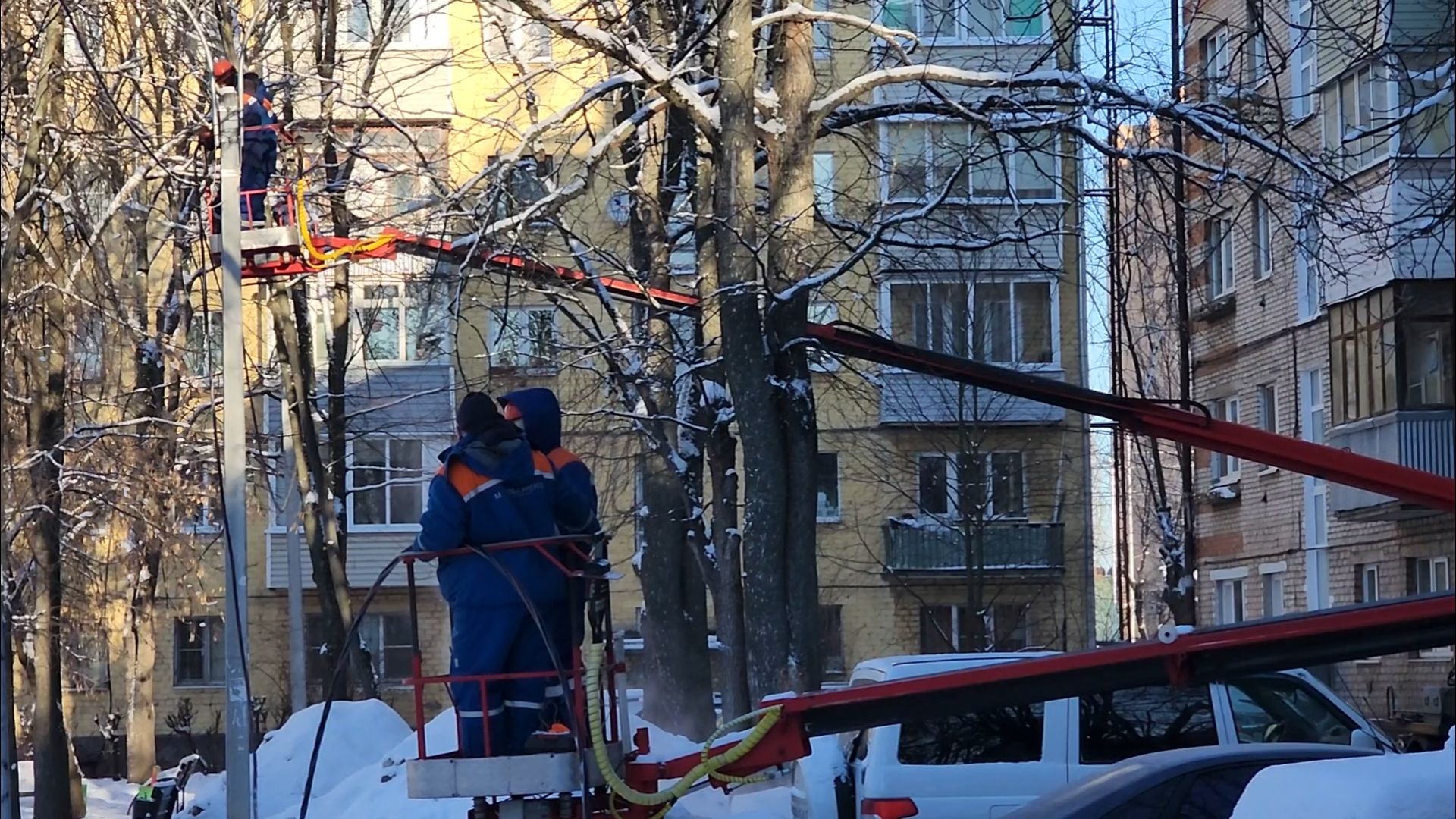 подольск, жкх, авария, климовск,