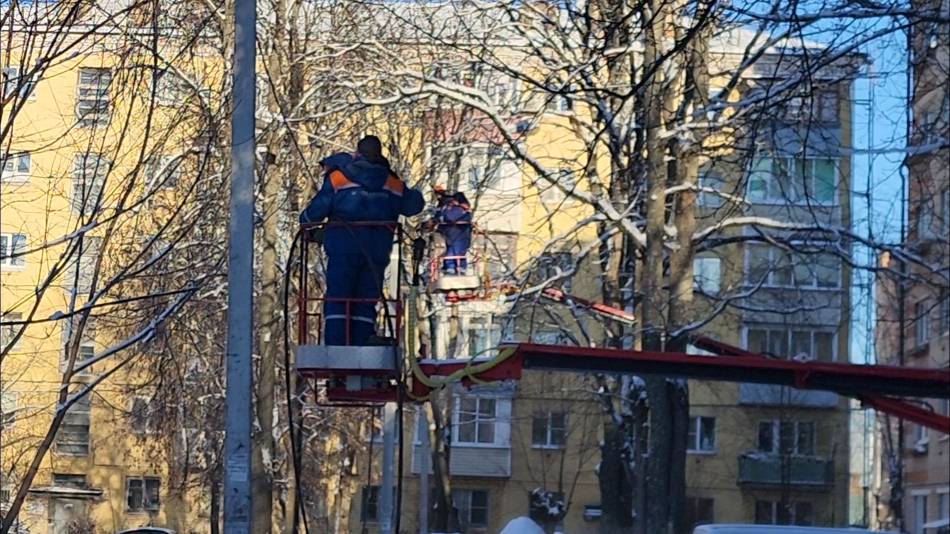 подольск, жкх, авария, климовск,