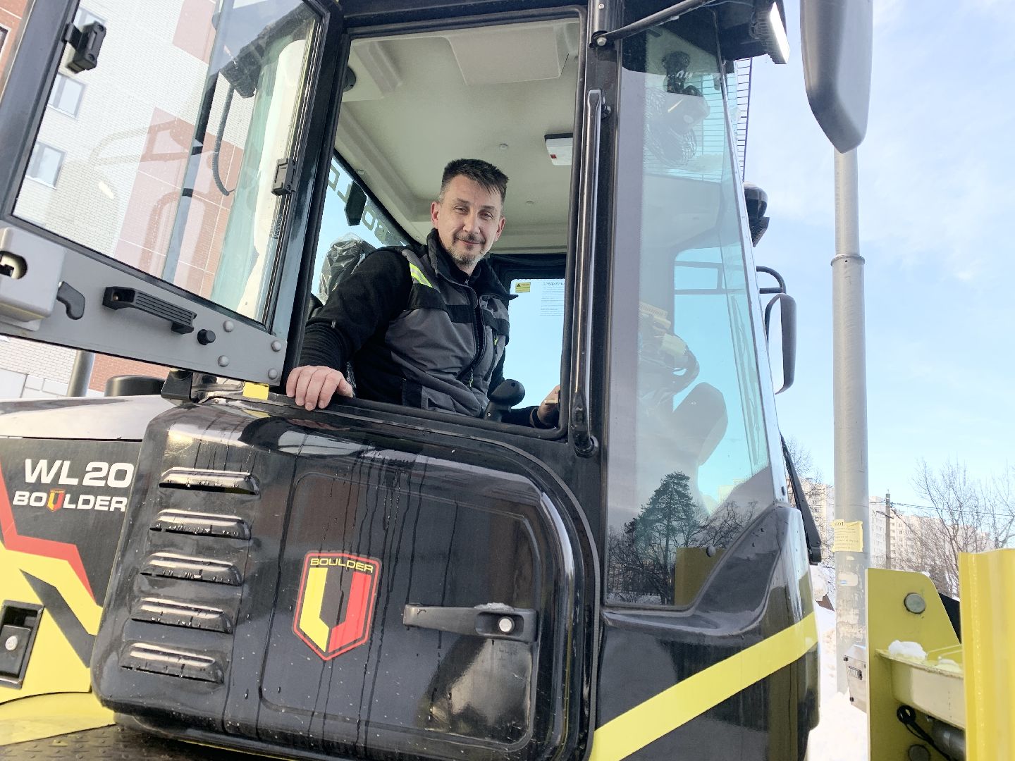 Балашиха, Подмосковье, Снегопад, уборка дворов, уборка снега,