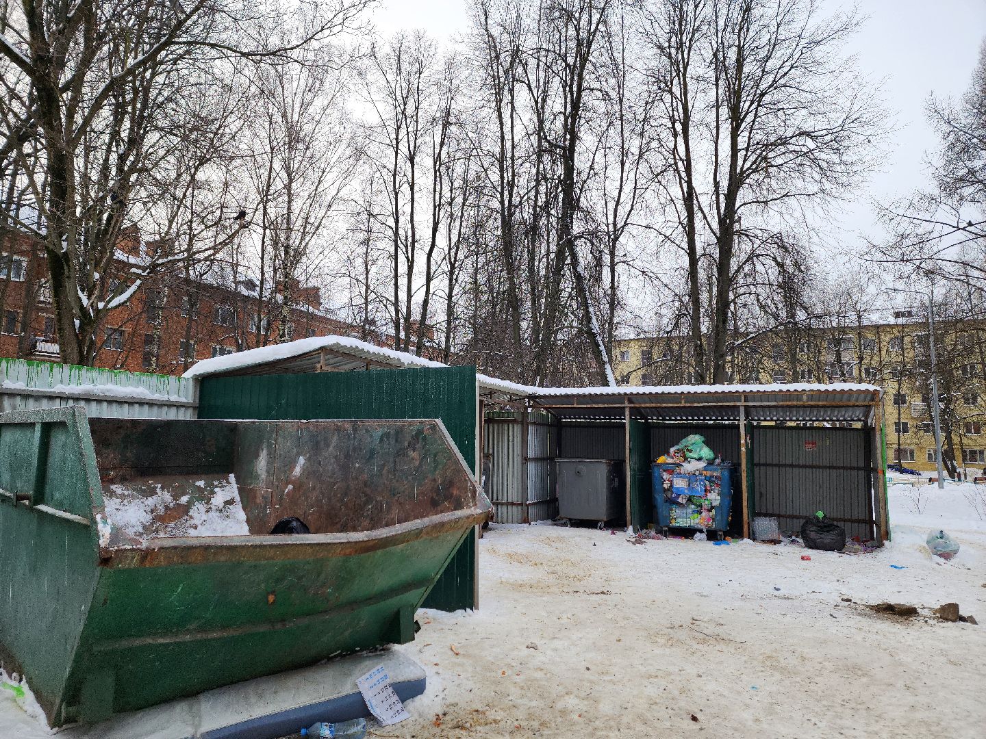 воскресенск, тко, контейнерная площадка, мусорные площадки,