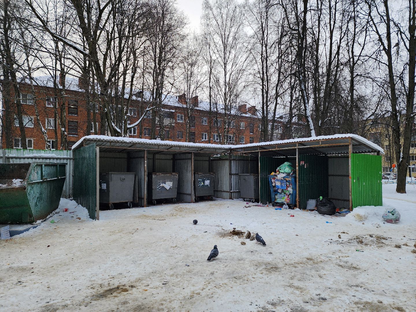 воскресенск, тко, контейнерная площадка, мусорные площадки,