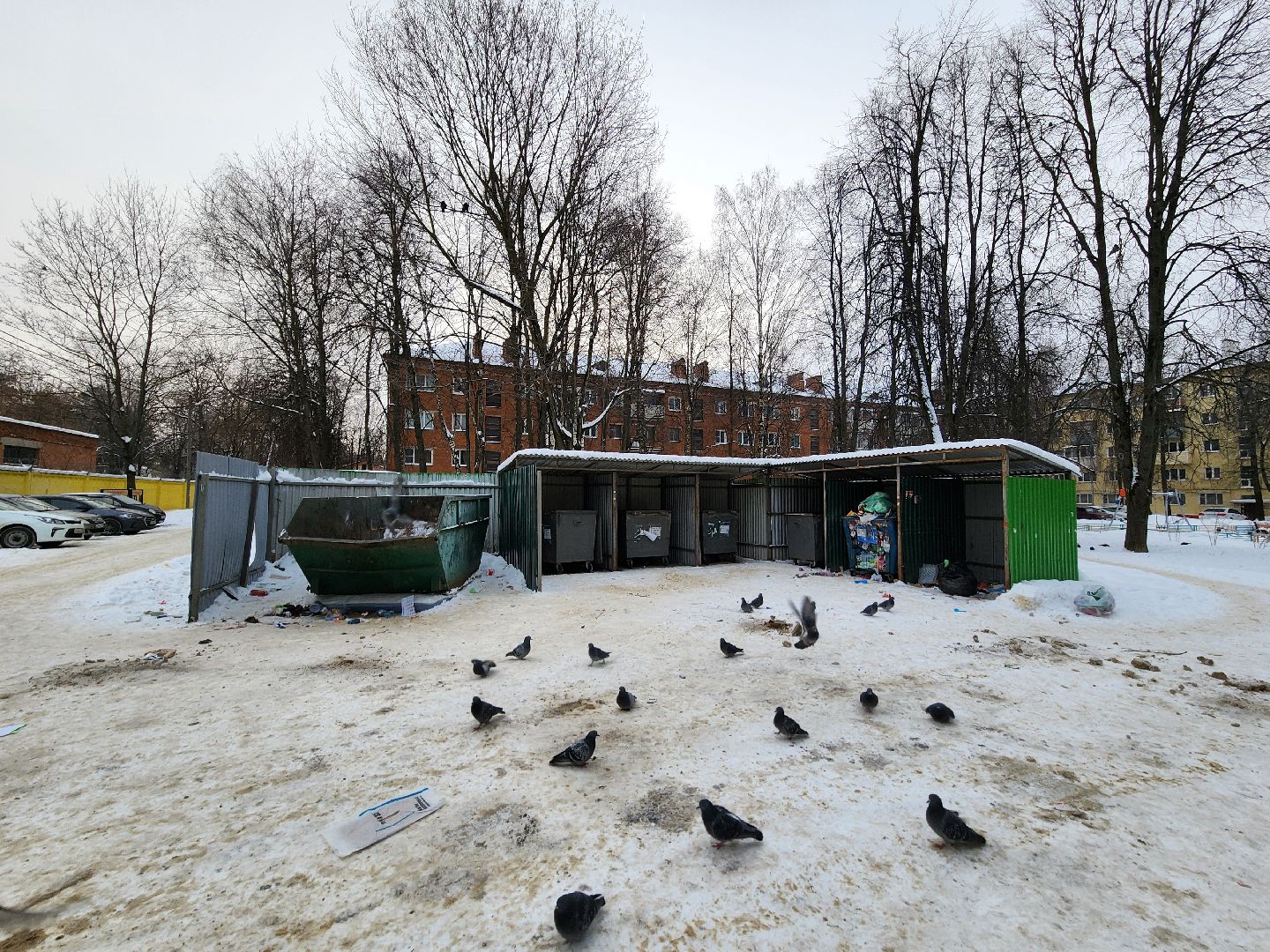 воскресенск, тко, контейнерная площадка, мусорные площадки,