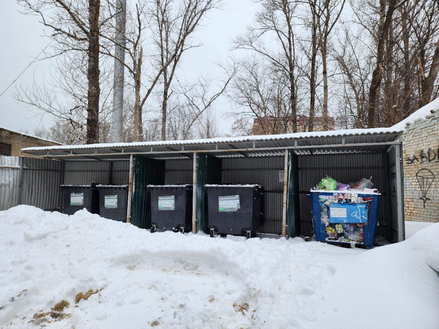 воскресенск, мусор, вывоз мусора, контейнерные площадки,