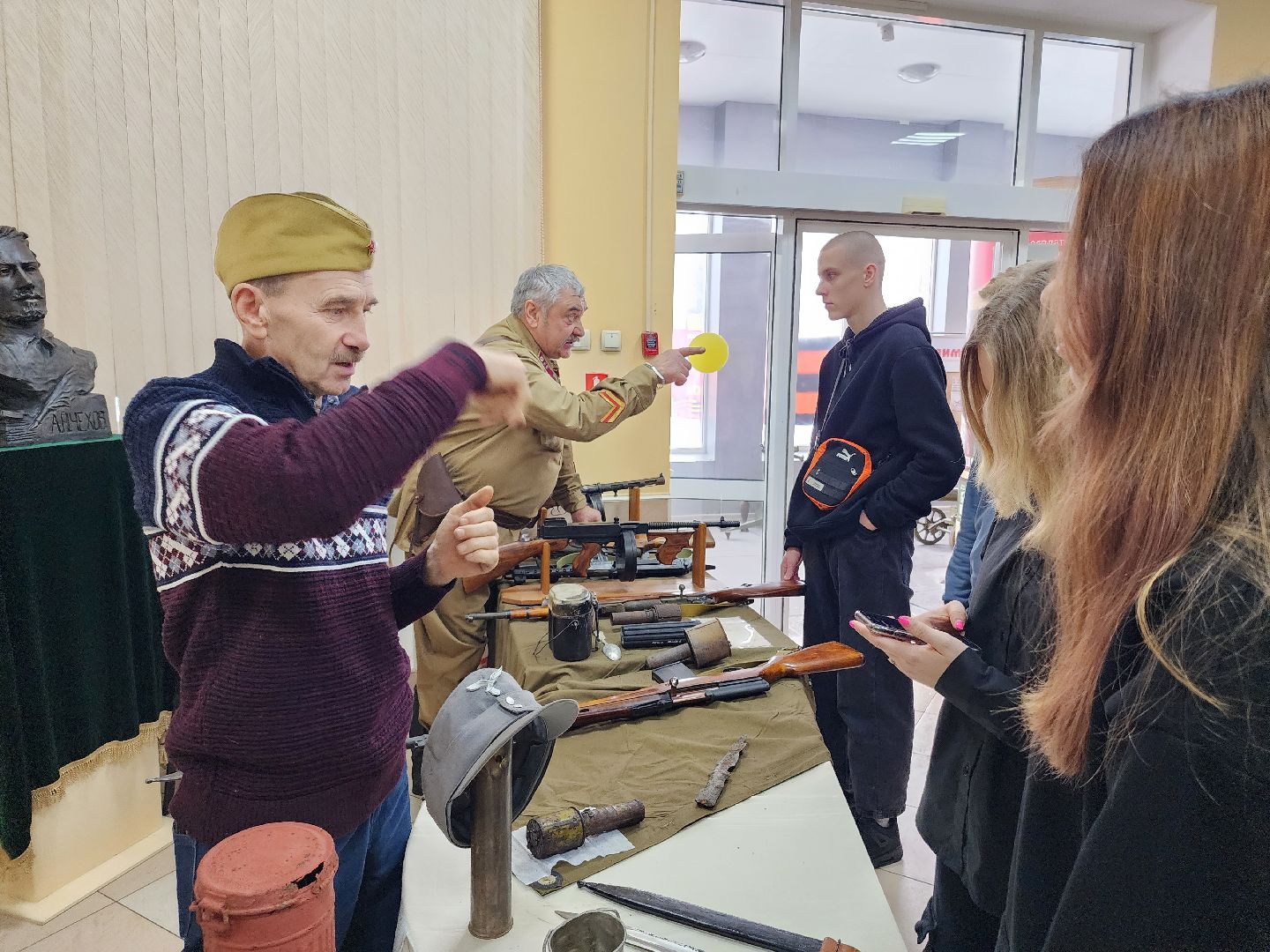 вов, поисковый отряд, выставка,