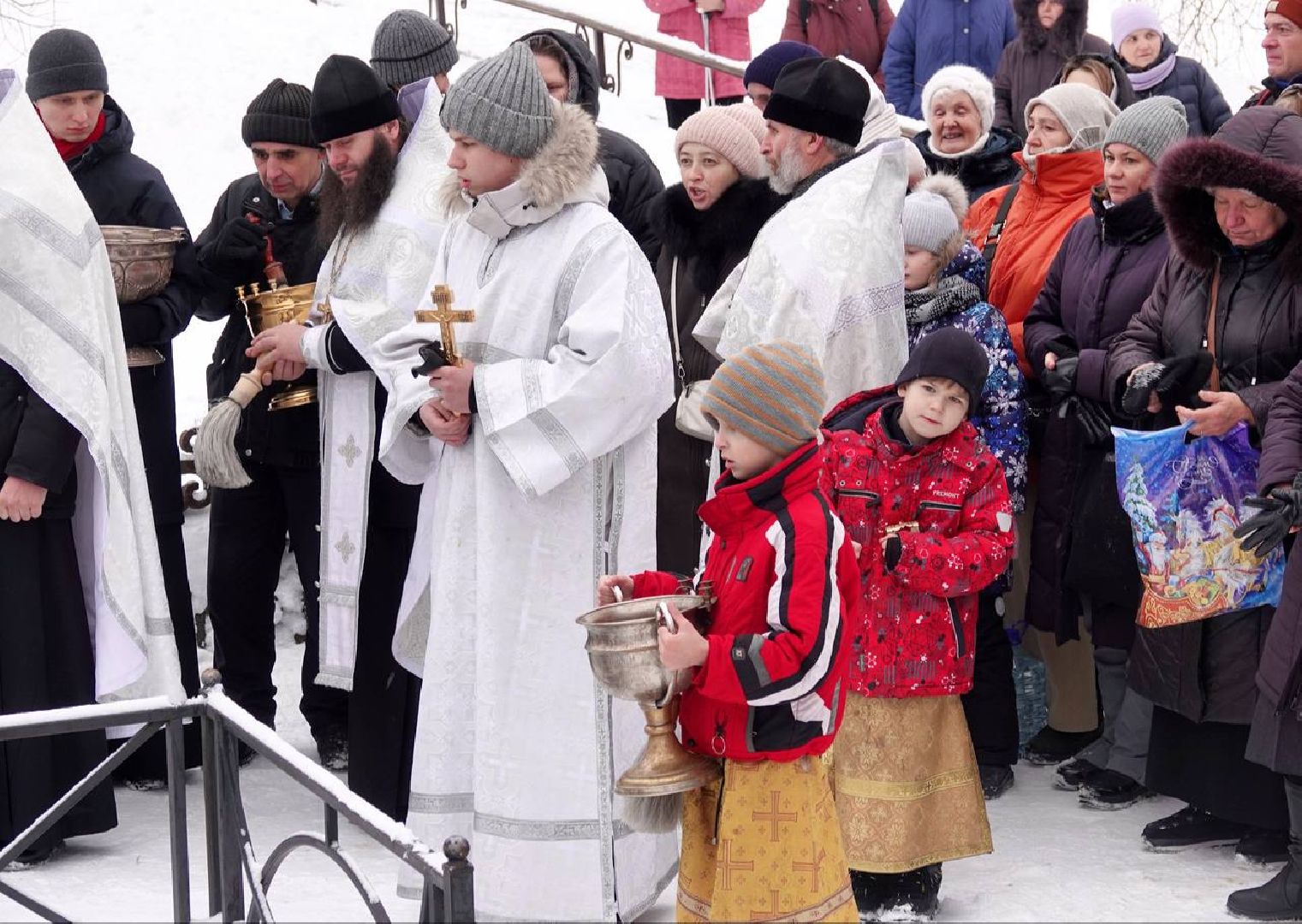 Крещение, Крестный ход, Святая вода, Религия, Вера, Праздник, Сергиев Посад,
