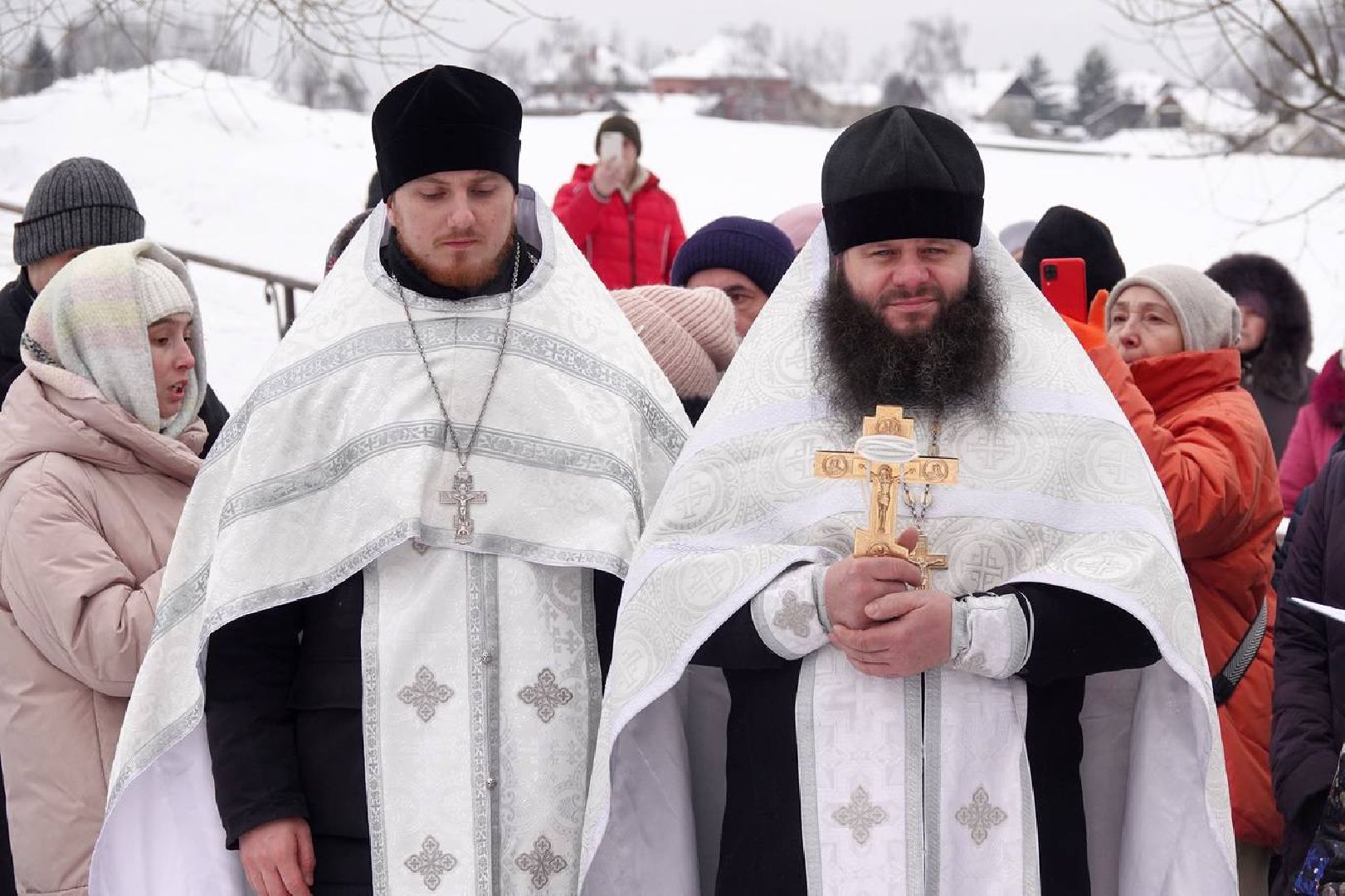 Крещение, Крестный ход, Святая вода, Религия, Вера, Праздник, Сергиев Посад,