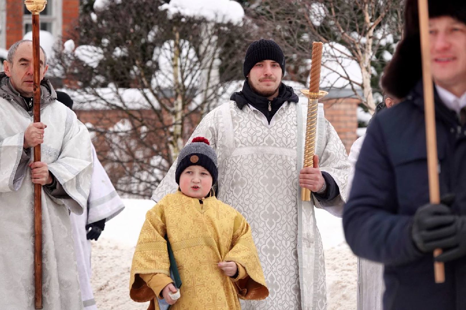 Крещение, Крестный ход, Святая вода, Религия, Вера, Праздник, Сергиев Посад,