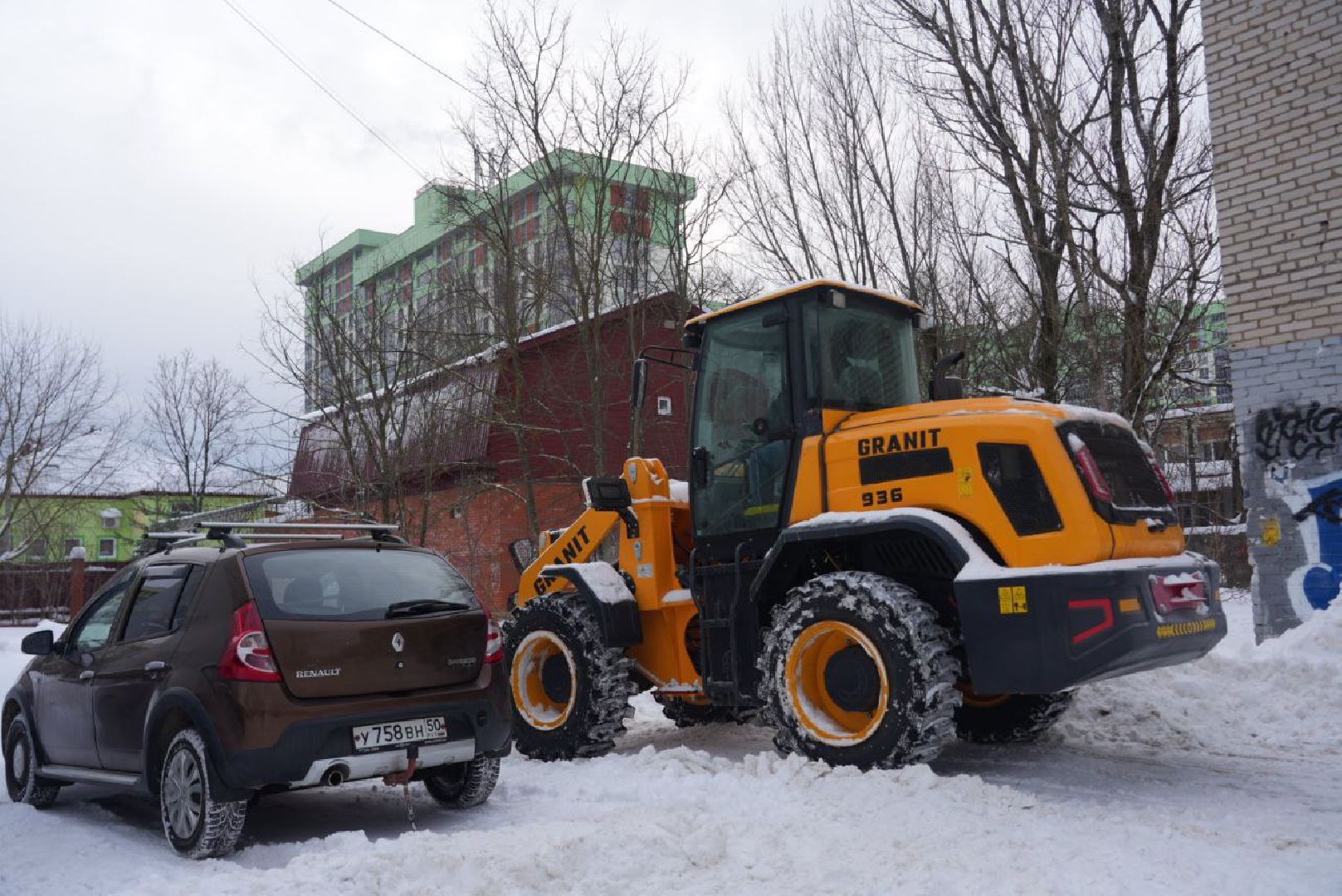 Погода, Снегопад, ЖКХ, Коммунальные службы, Сергиев Посад,
