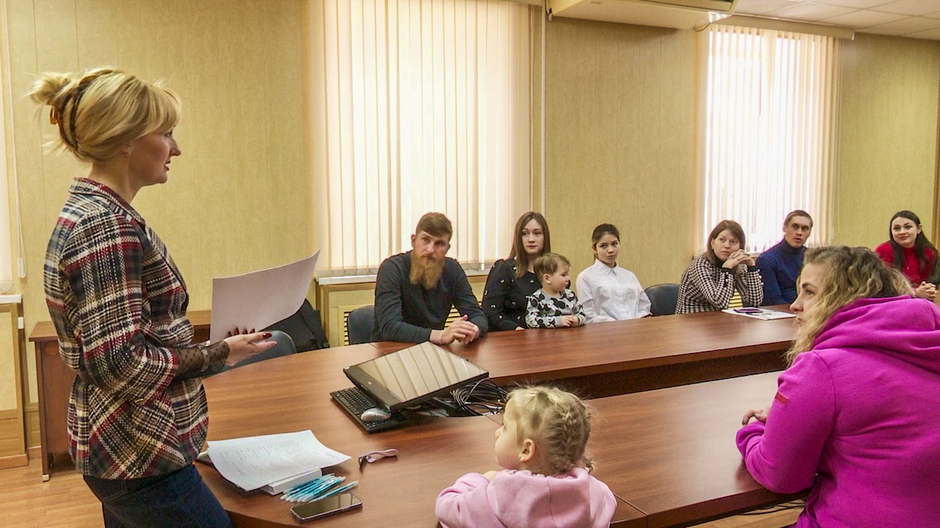 Клин, общество, семьи, помощь, жилье,