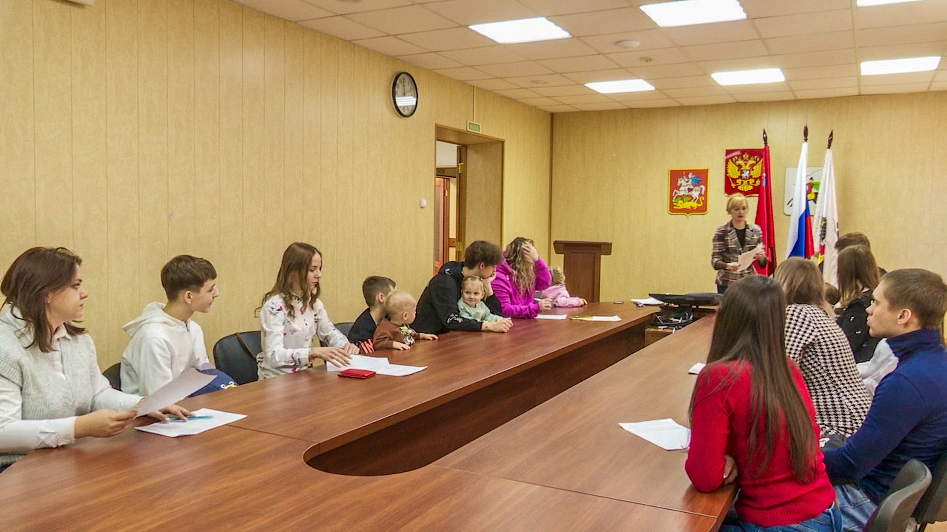 Клин, общество, семьи, помощь, жилье,